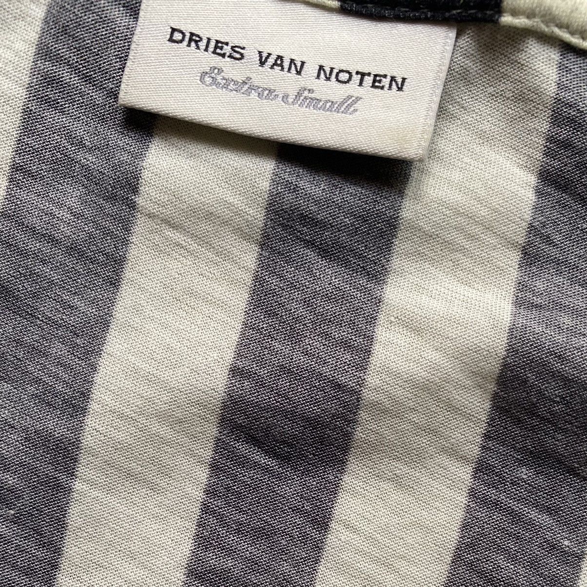Dries Van Noten Dries Van Noten Floral Stripes Tunic Blouse Size XS / US 0-2 / IT 36-38 - 6 Thumbnail