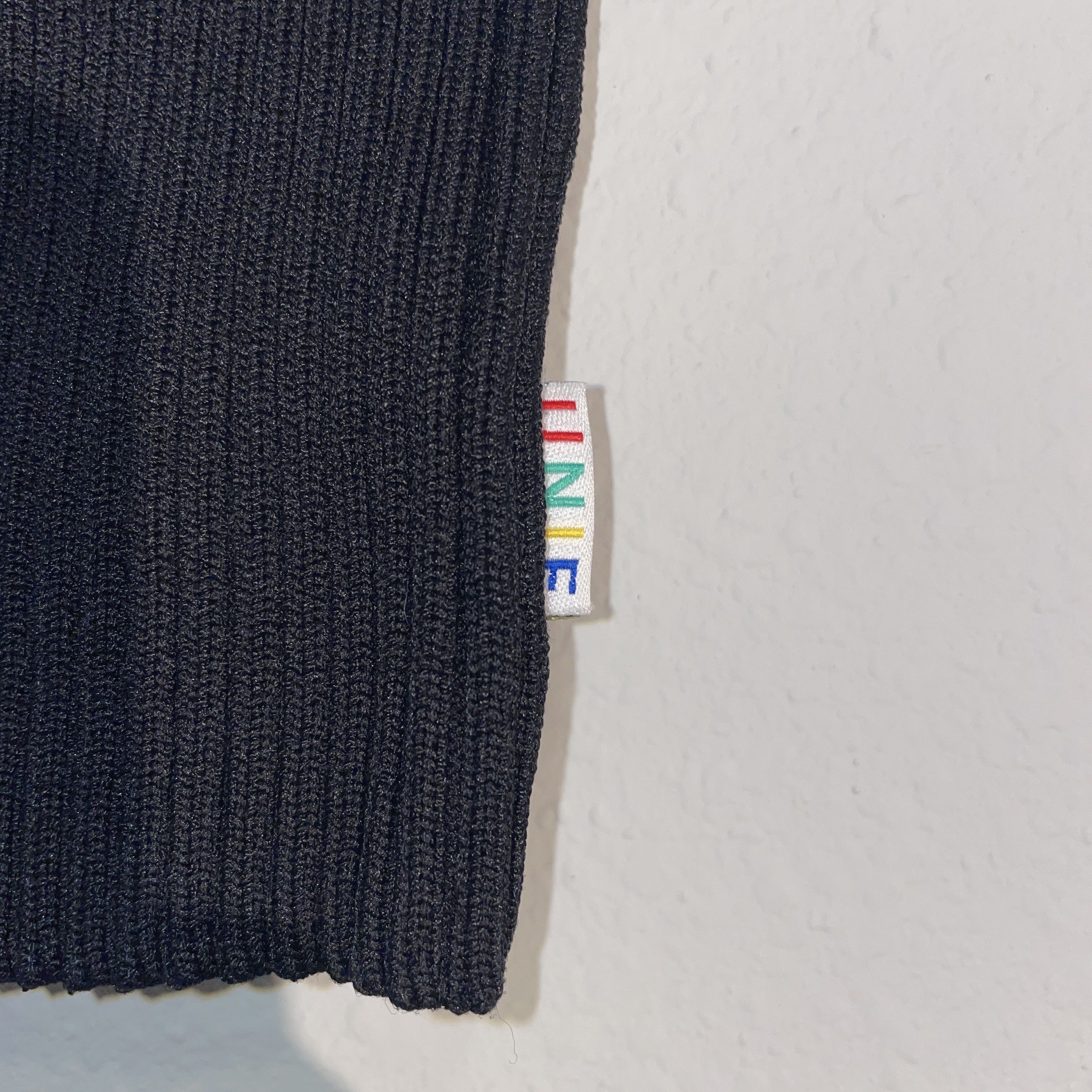 UNIF Unif Womens Black Tight Top Small Size S / US 4 / IT 40 - 2 Thumbnail