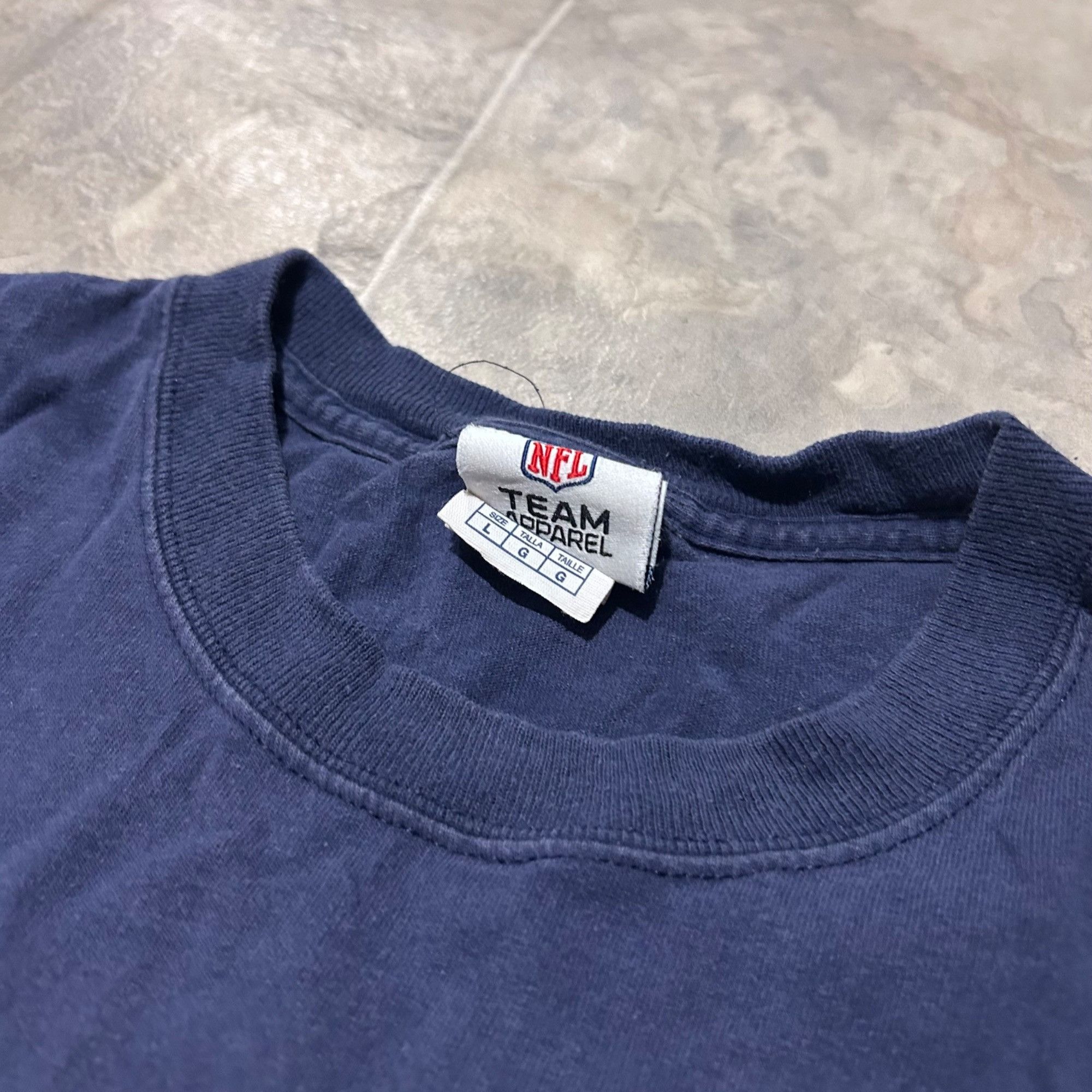 NFL Vintage/y2k style New England Patriots Long Sleeve Shirt! Size US L / EU 52-54 / 3 - 3 Thumbnail