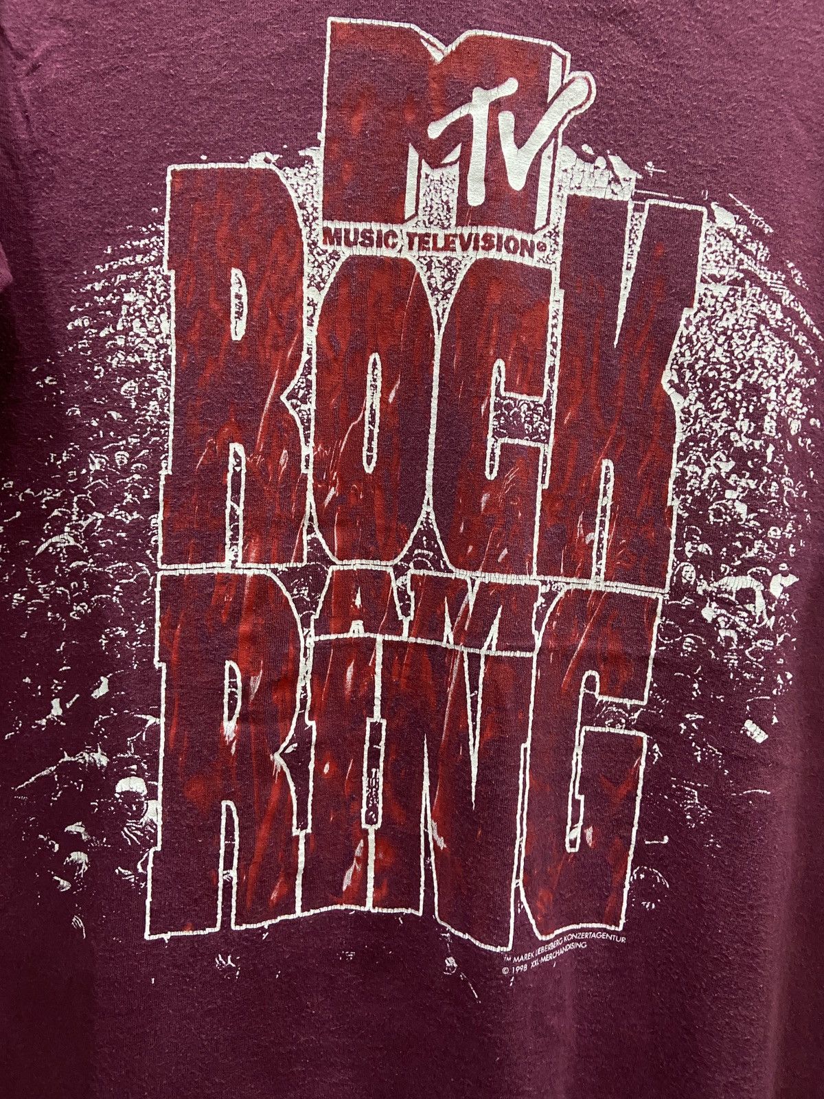 Band Tees × Vintage 🔥🔥Vintage 90s ROCK AM RING Fest Prodigy DEFTONES Tour Tshirt Size US L / EU 52-54 / 3 - 4 Thumbnail