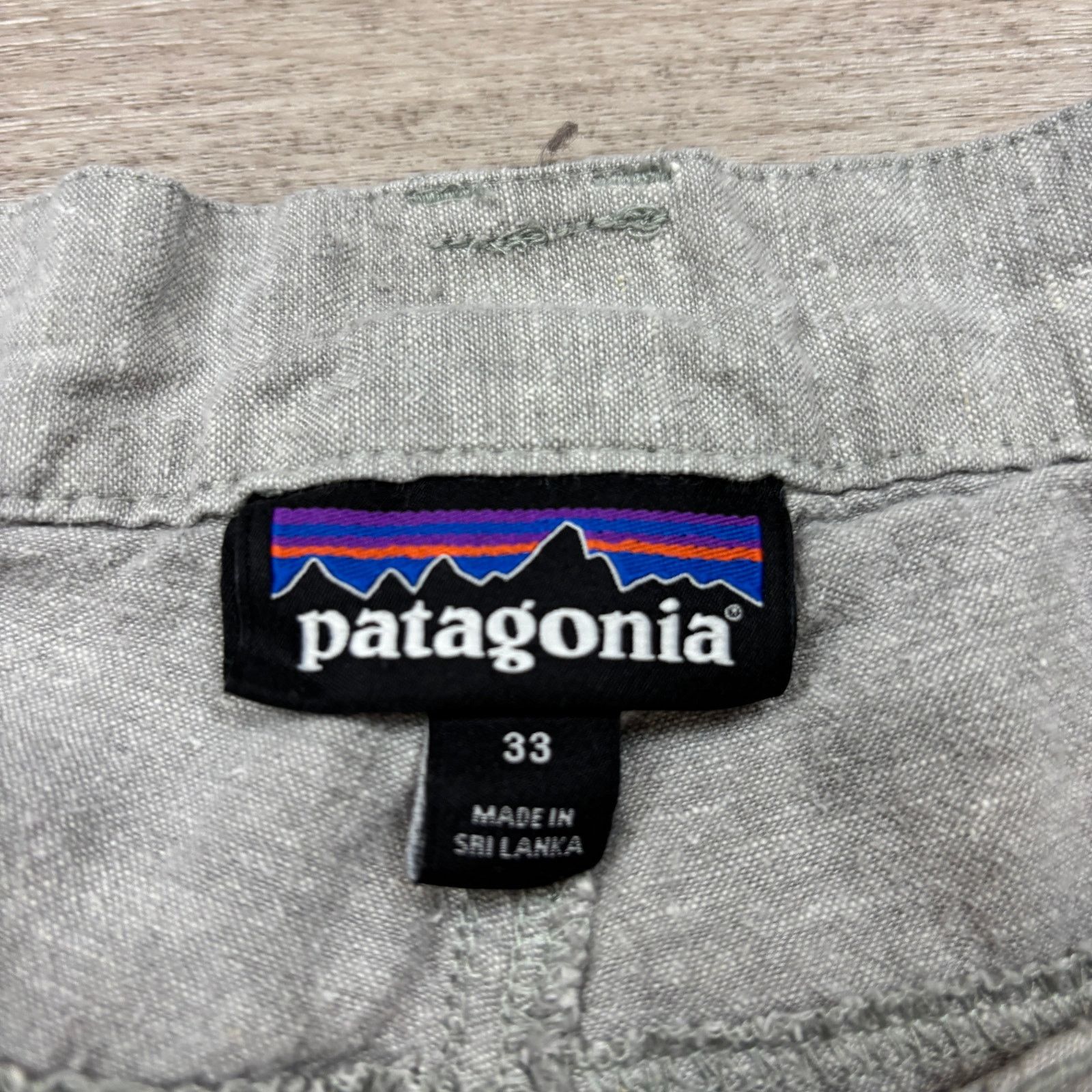 Patagonia Patagonia Back Step 5.5" Hemp Organic Cotton Shorts Men's 33 Size US 33 - 4 Thumbnail