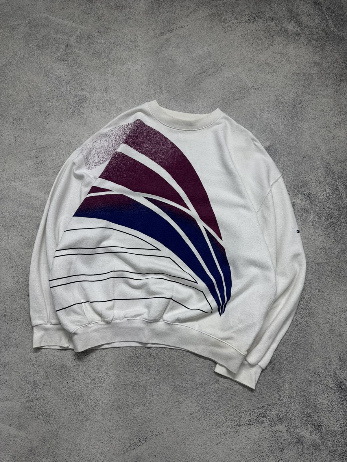 Adidas Vintage Y2k Adidas Big Logo Sweatshirt 00’s Size US M / EU 48-50 / 2 - 4 Thumbnail