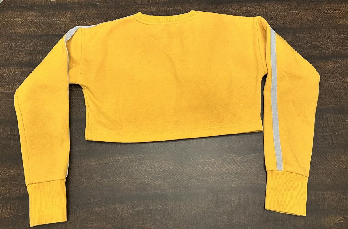 Gymshark Gymshark Women Yellow Legacy Cropped Pullover Sweater Size S Size S / US 4 / IT 40 - 11 Thumbnail