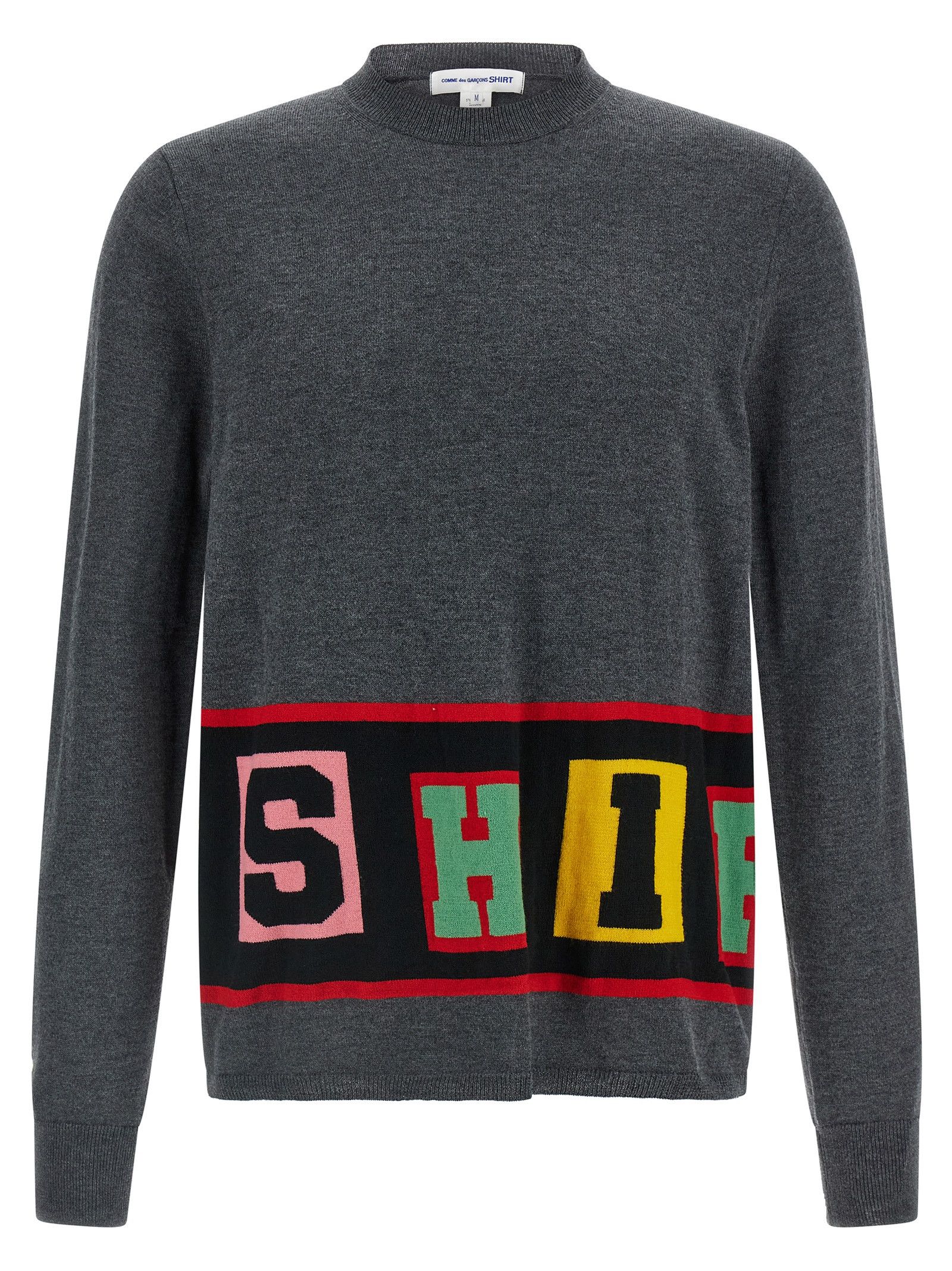 Comme des Garcons SHIRT Intarsia sweater Size US L / EU 52-54 / 3 - 1 Thumbnail