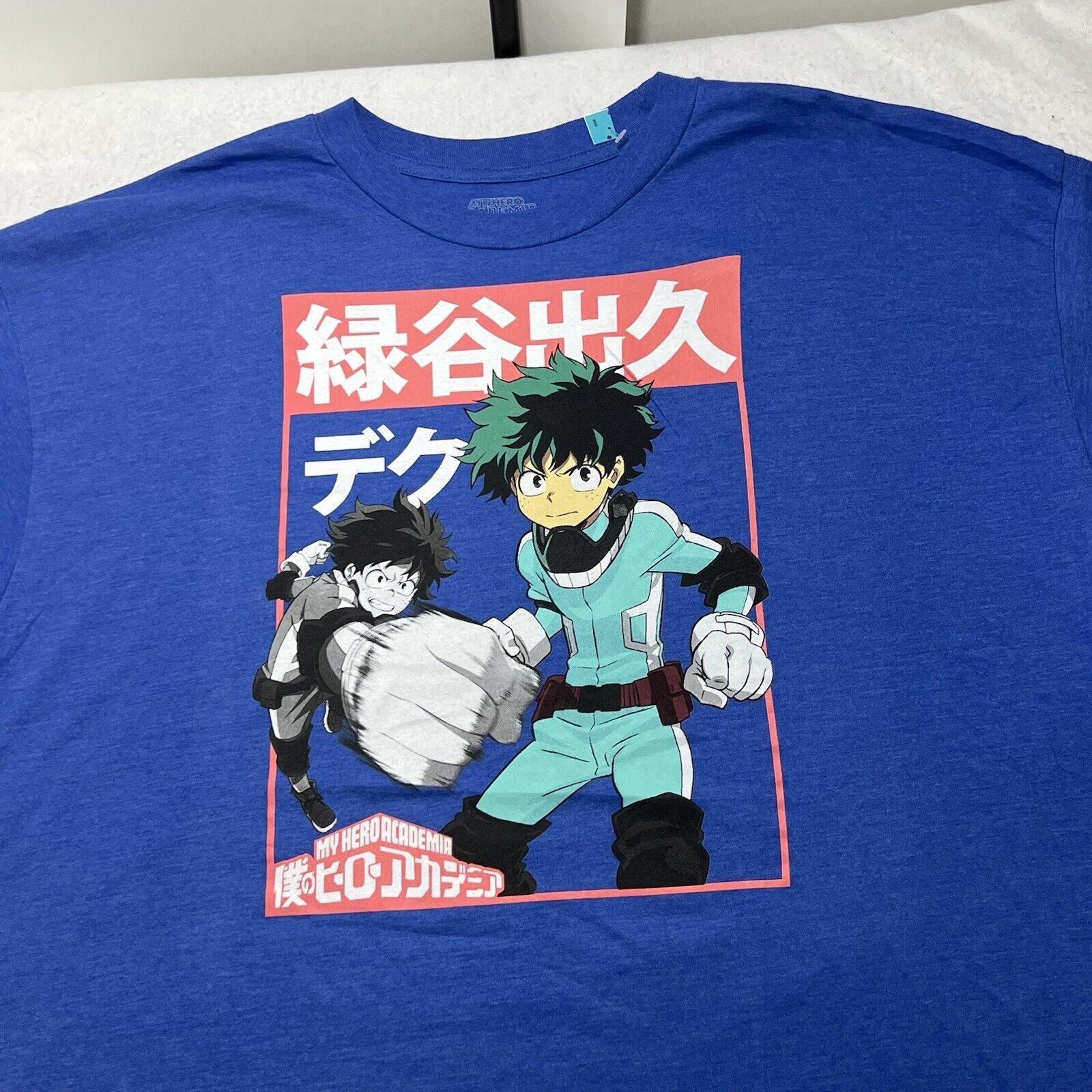 Other My Hero Academia Anime Izuku Midoriya Graphic T Shirt Size US XXL / EU 58 / 5 - 2 Thumbnail