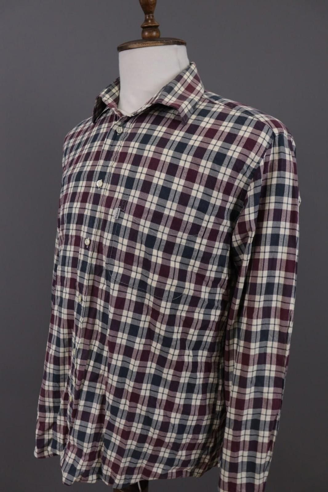Barbour Barbour Regular Fit Multicolor Check Plaid Shirt Size L Size US L / EU 52-54 / 3 - 8 Thumbnail