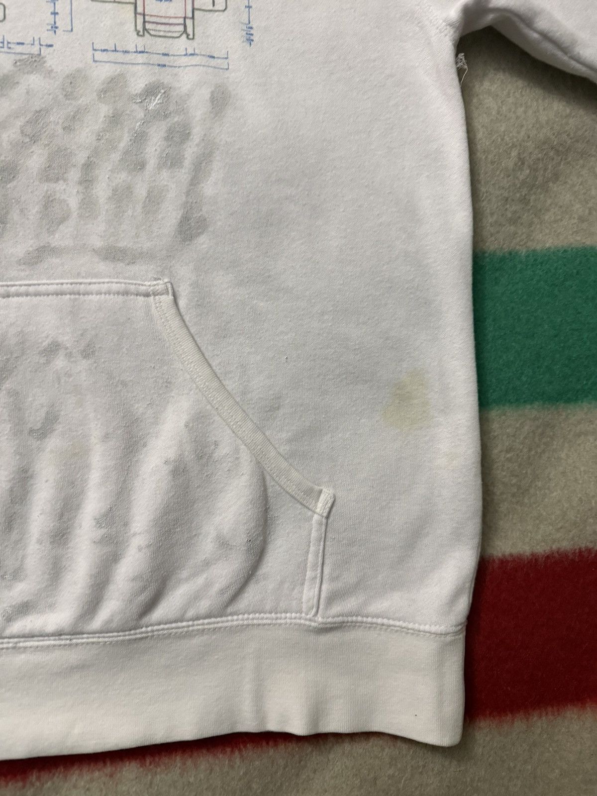 Brockhampton Saturation Paint Hoodie Large Kevin Abstract