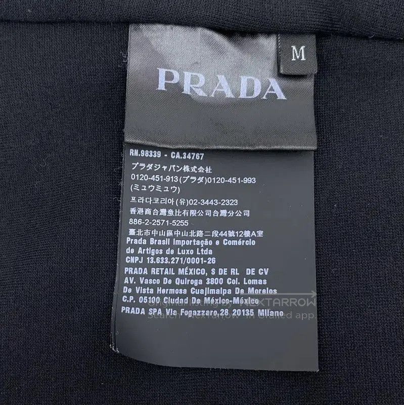 Prada Prada Black Men's Casual Outerwear. Size US M / EU 48-50 / 2 - 7 Thumbnail