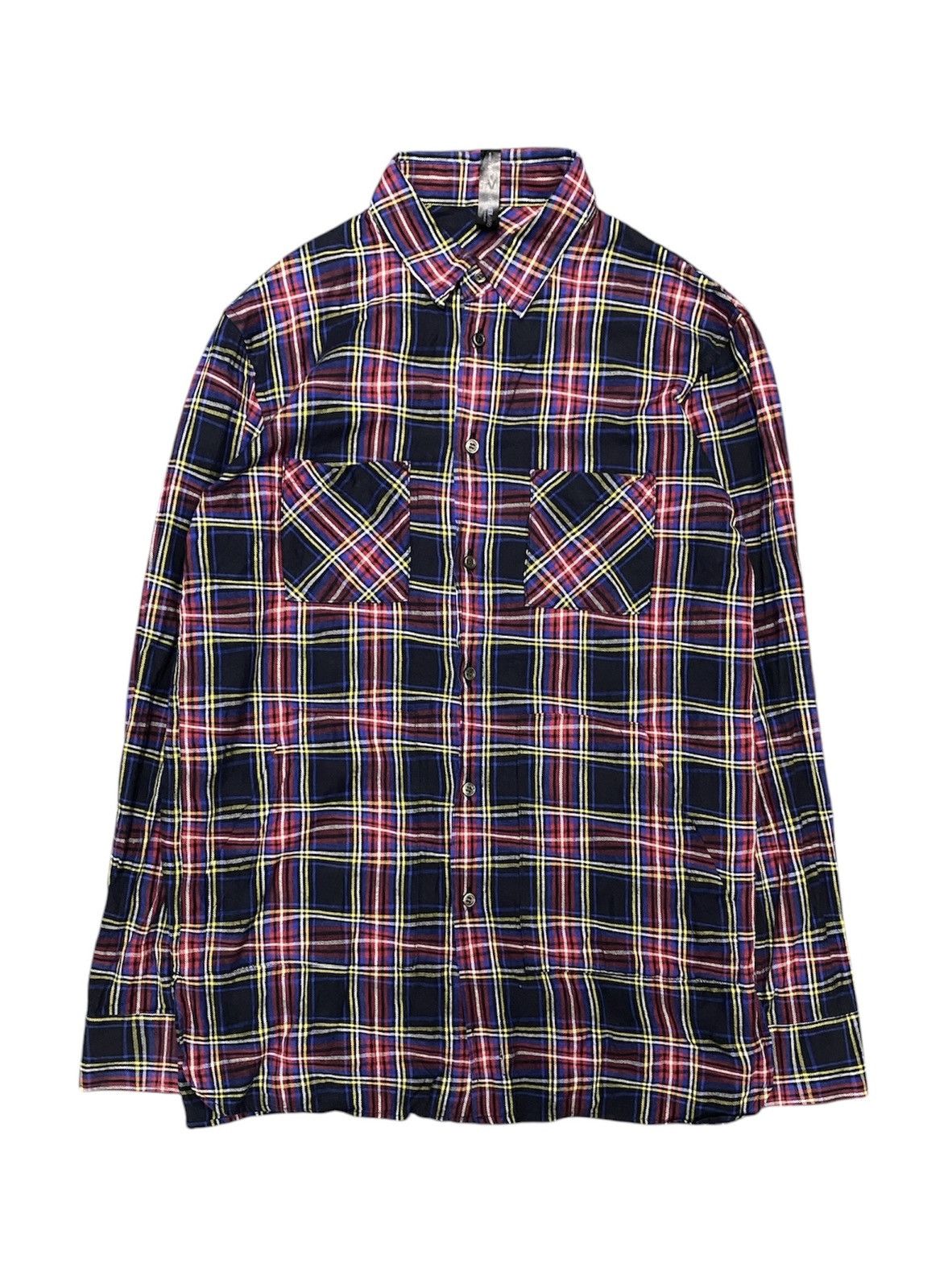 Japanese Brand × Obelisk × wjk 2000s WJK Japan Overshirt check flanel Size US L / EU 52-54 / 3 - 1 Thumbnail