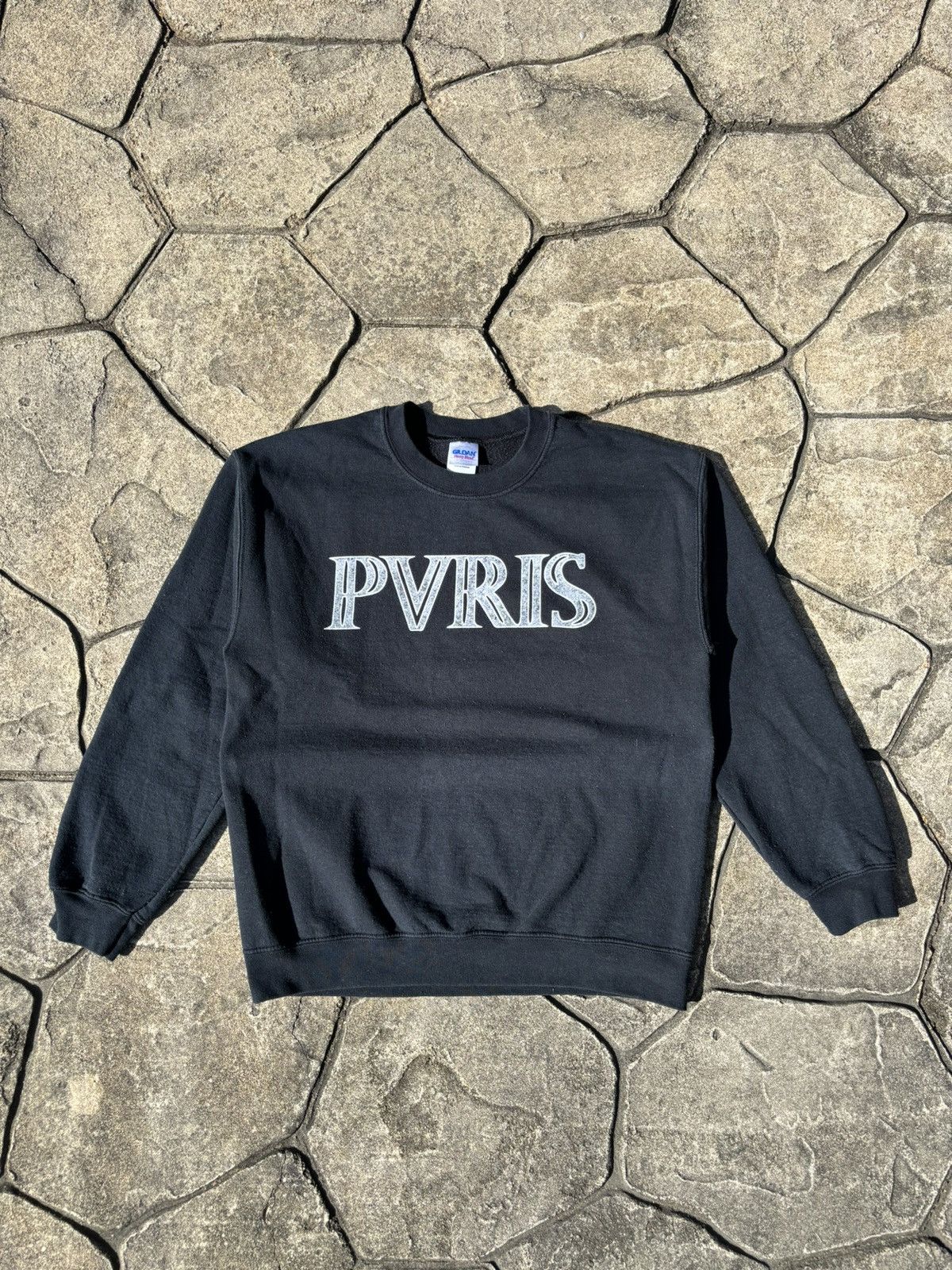 Band Tees × Vintage Y2K Pvris Rock Band Tour Sweatshirt Size US M / EU 48-50 / 2 - 1 Thumbnail