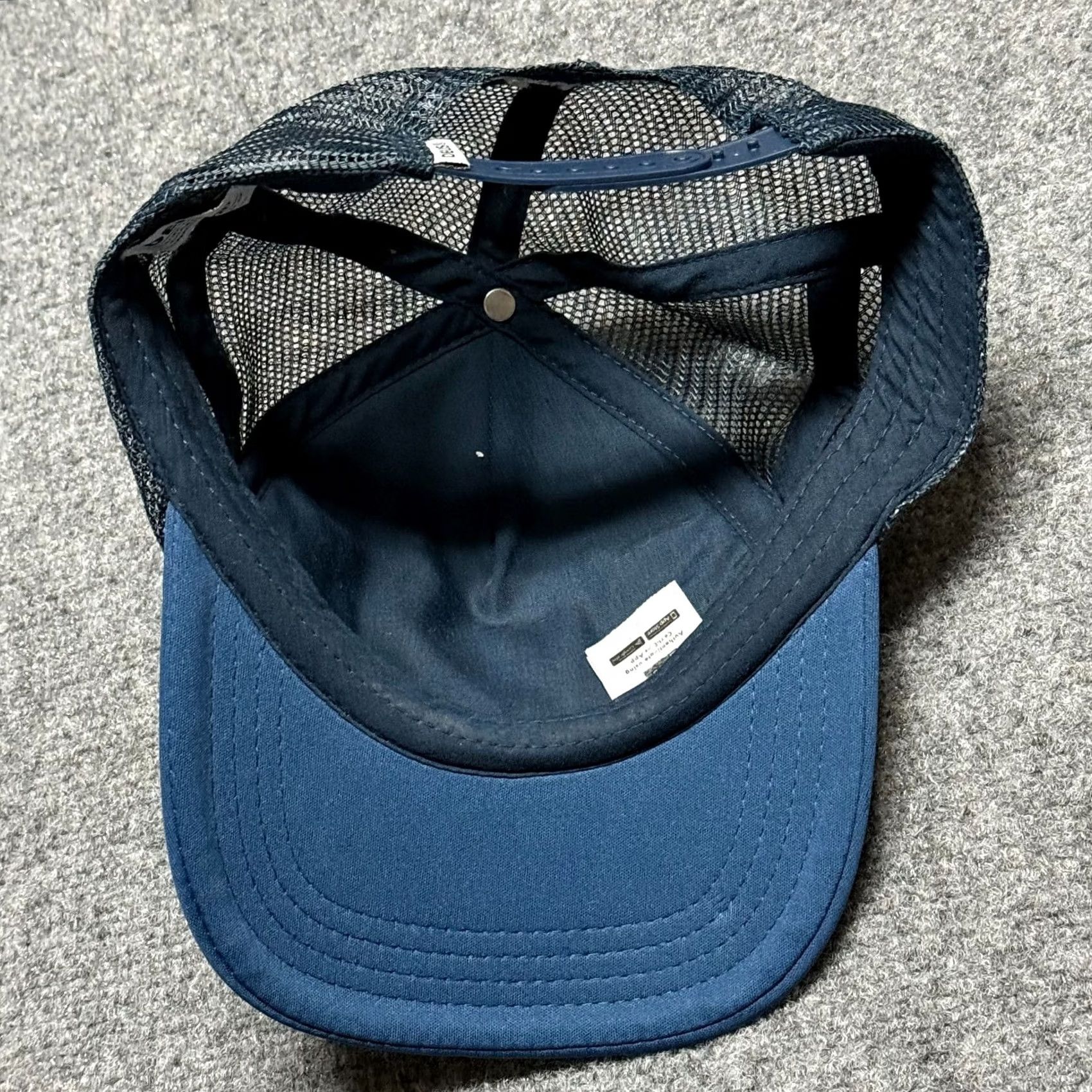 Deus Ex Machina Deus ex Machina Hat Cap Blue Ex Machina Trucker Snapback Adjustable Men One Size Embroidered Size ONE SIZE - 5 Thumbnail