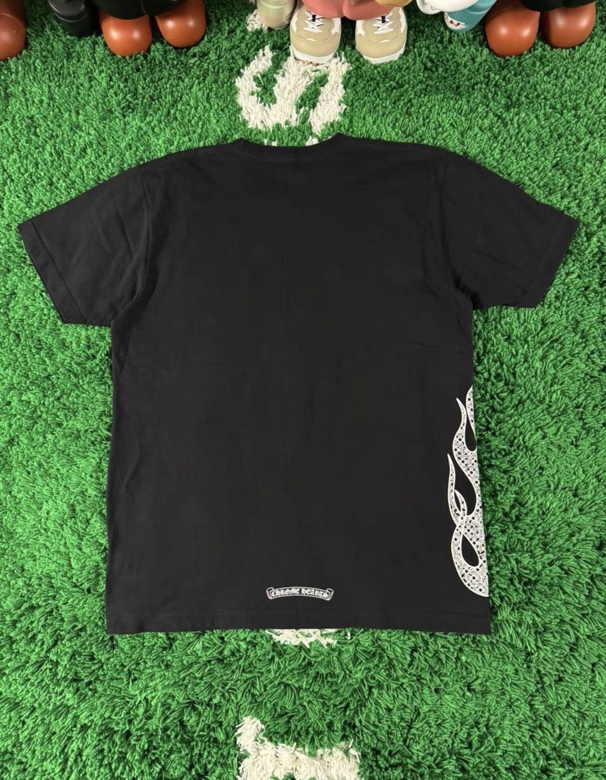 Chrome Hearts Chrome Hearts Flame Sanskrit Short Sleeve Tee Size US L / EU 52-54 / 3 - 2 Thumbnail