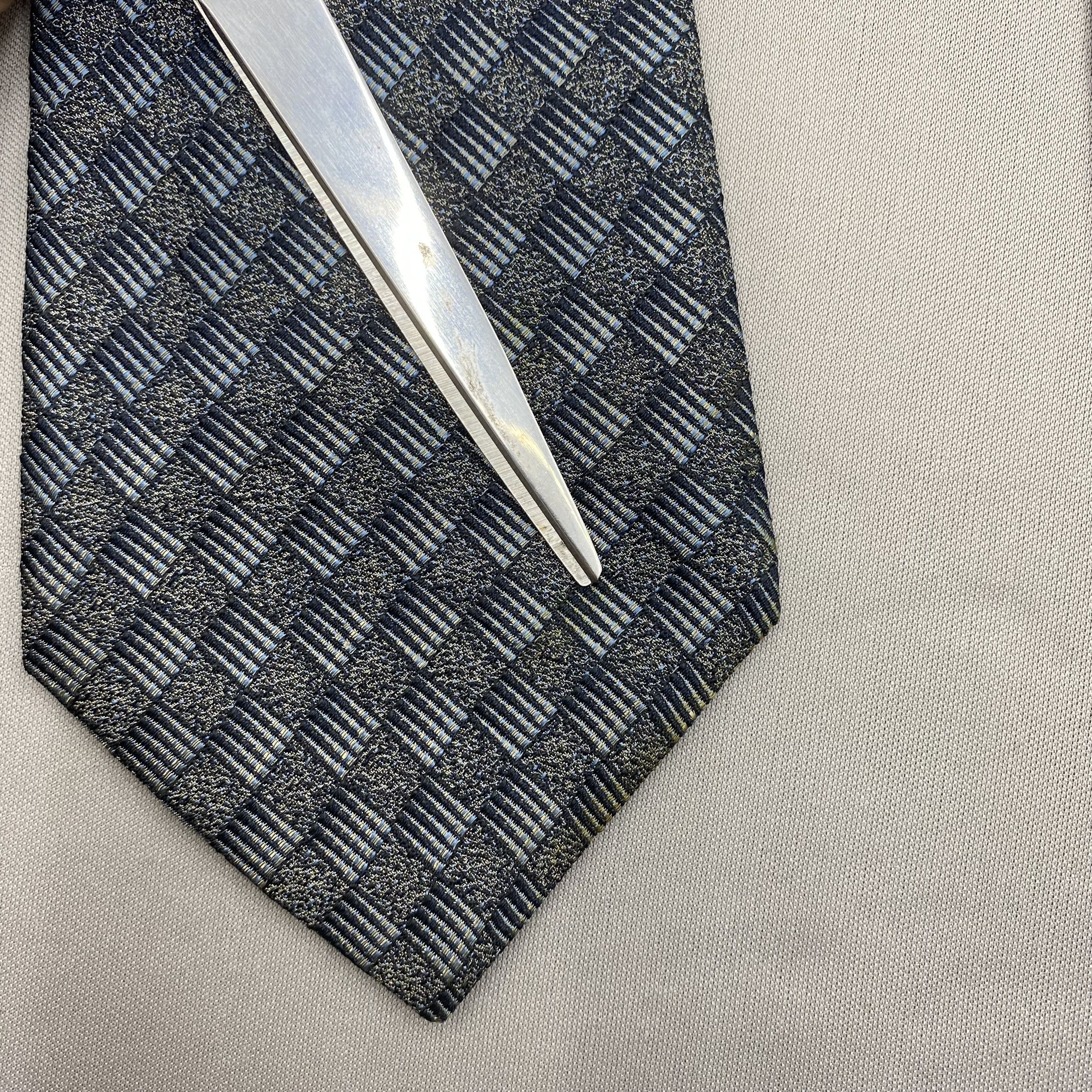 Lanvin Vintage Lanvin SILK Necktie Cravate Pure Silk Neck Tie Size ONE SIZE - 8 Thumbnail