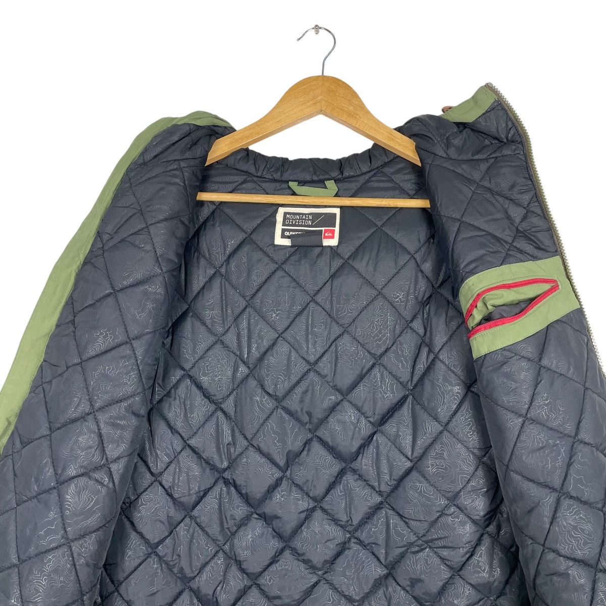 Other × Quiksilver 💥QUIKSILVER DUSTER HOODUE MULTI POCKET JACKET Size US S / EU 44-46 / 1 - 14 Thumbnail