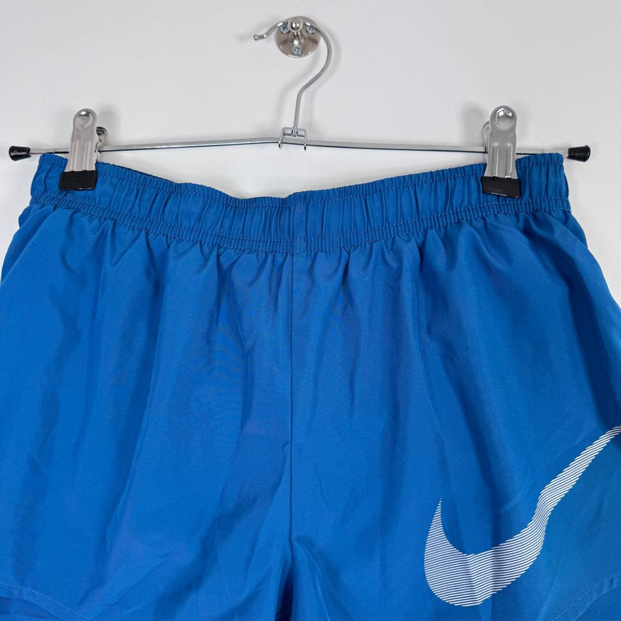 Nike Nike Dri Fit Running Shorts Blue Womens Lightweight Gym S Size 29" - 2 Thumbnail