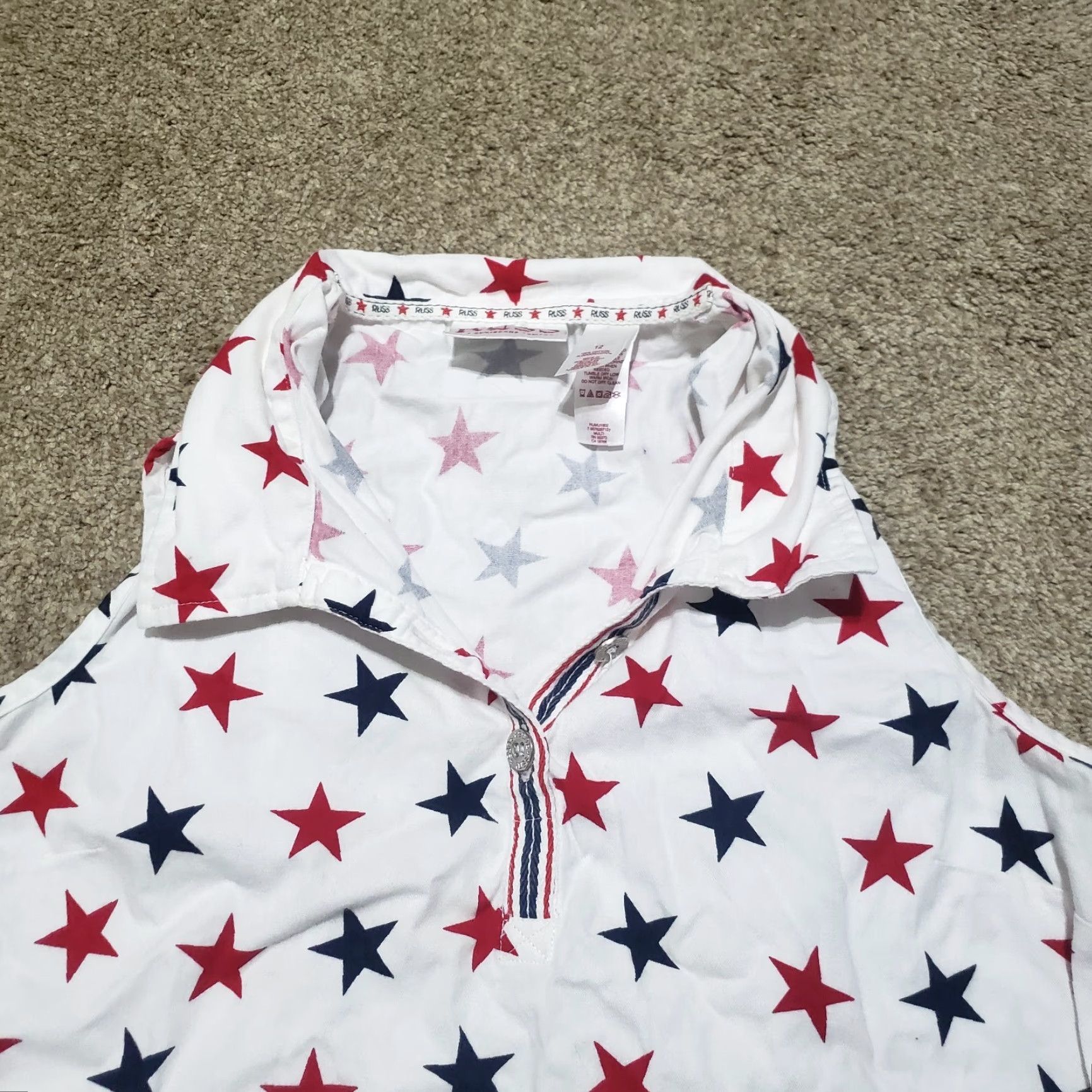 Vintage Charlotte Russe Shirt Polo Sleeveless Adult Women XS White 12 Sportswear Size S / US 4 / IT 40 - 2 Thumbnail
