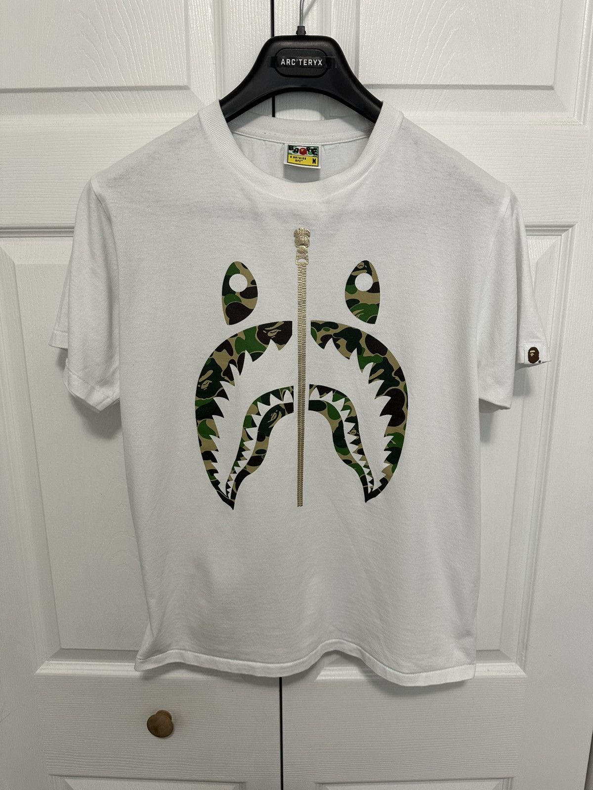 Bape Logo White T Shirt