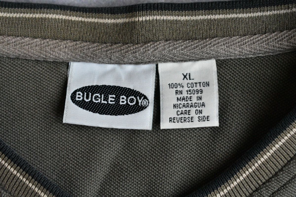 Bugle Boy × Vintage Vintage Y2K Bugle Boy V-neck Shirt (XL) Size US XL / EU 56 / 4 - 4 Thumbnail