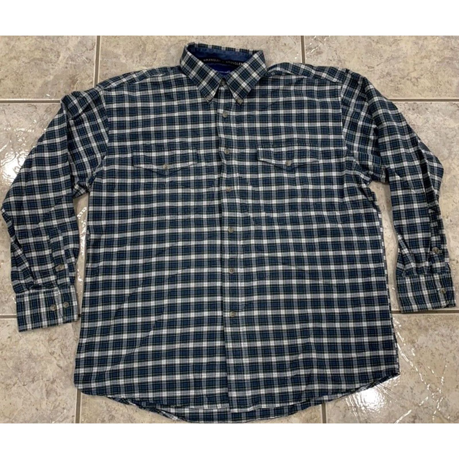 Wrangler VINTAGE Wrangler Shirts? Size US L / EU 52-54 / 3 - 2 Thumbnail