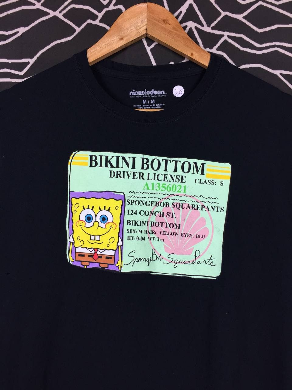 Cartoon Network × Nickelodeon × Vintage Nickelodeon SpongeBob SquarePants Driver License Cartoon Tee Size US M / EU 48-50 / 2 - 3 Thumbnail