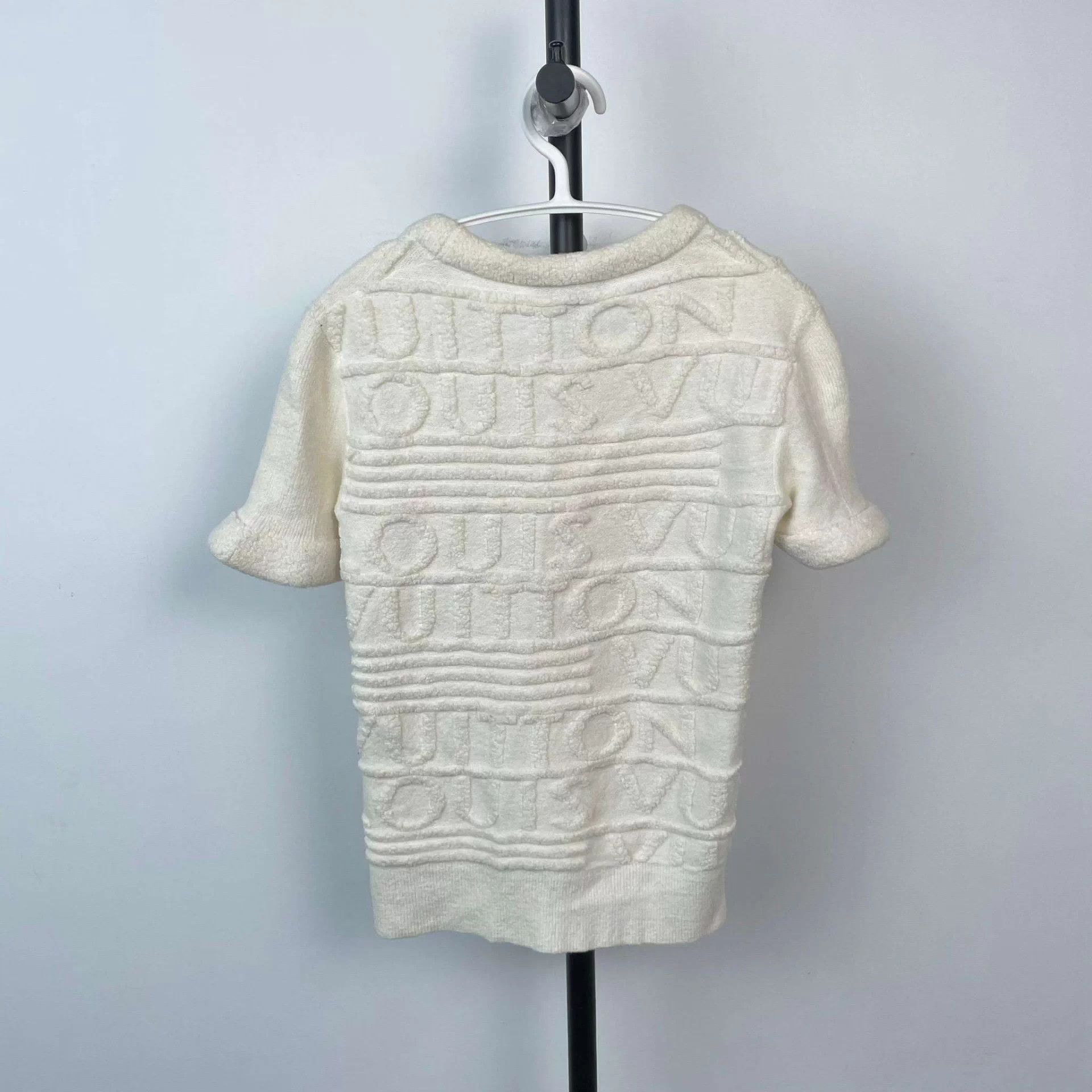 Louis Vuitton LV knit sweater XS white Size XS / US 0-2 / IT 36-38 - 2 Thumbnail