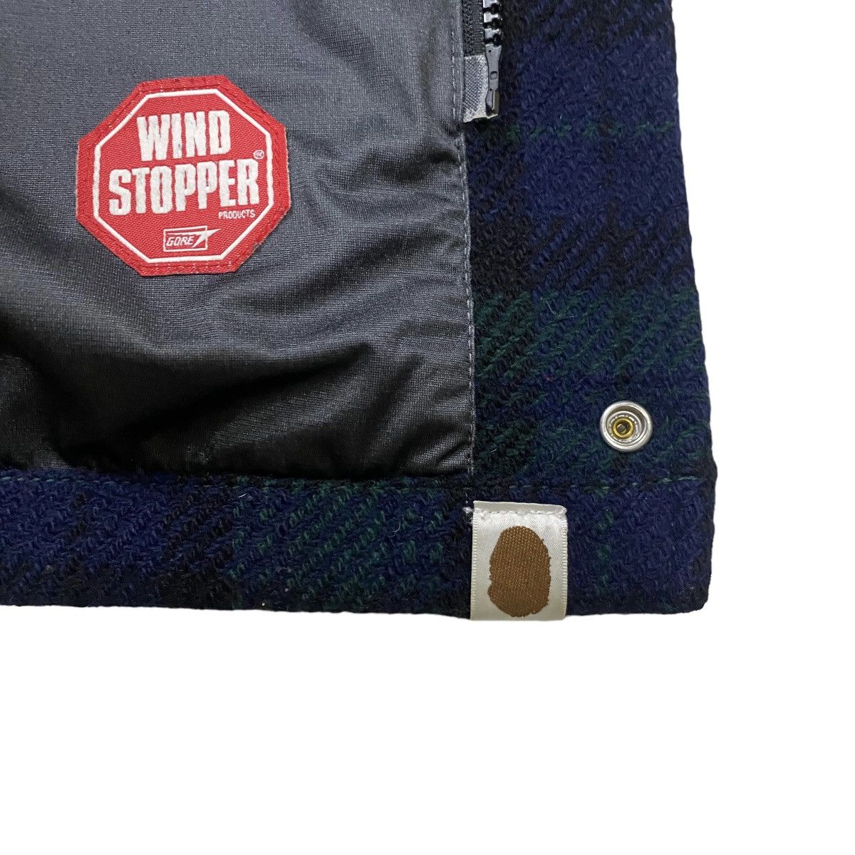 Bape BAPE X Gore windstopper check hoodie jacket Size US S / EU 44-46 / 1 - 8 Thumbnail