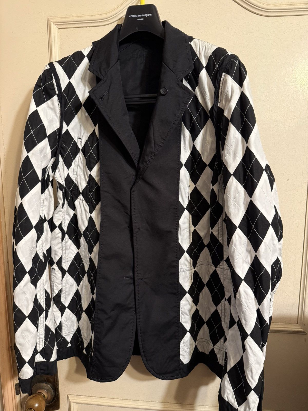 Comme des Garcons SHIRT Comme des Garçons Shirt Black Single Breasted Blazer Size 42R - 4 Thumbnail