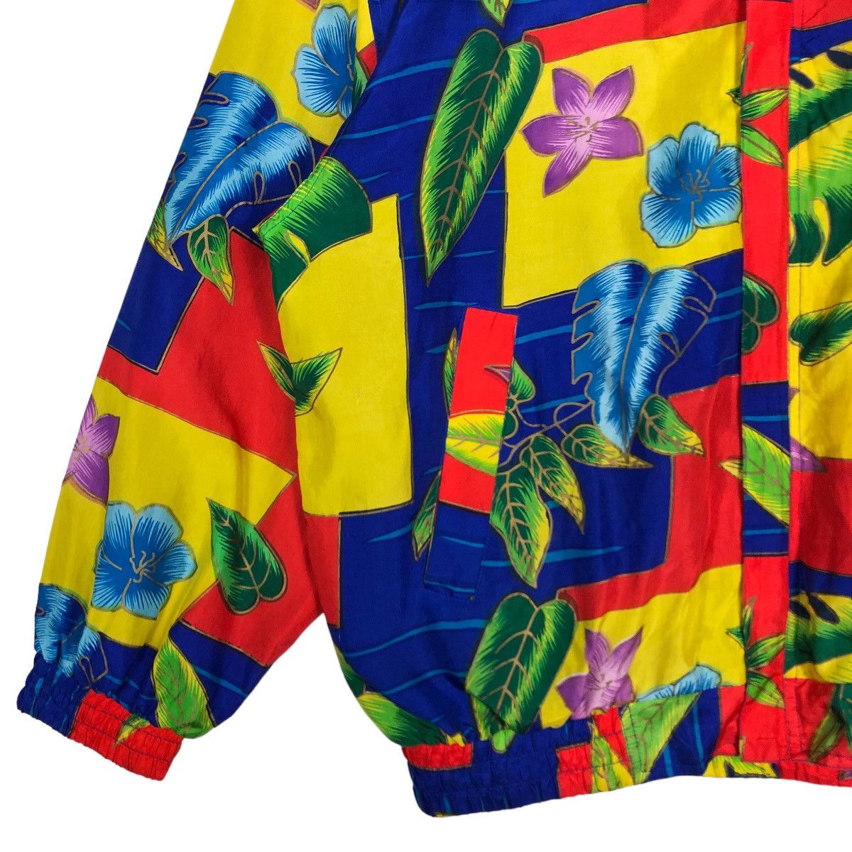 Vintage 🔥90’s Silk Bomber Jacket Coaco Full Print Issey Miyake Size US M / EU 48-50 / 2 - 4 Thumbnail