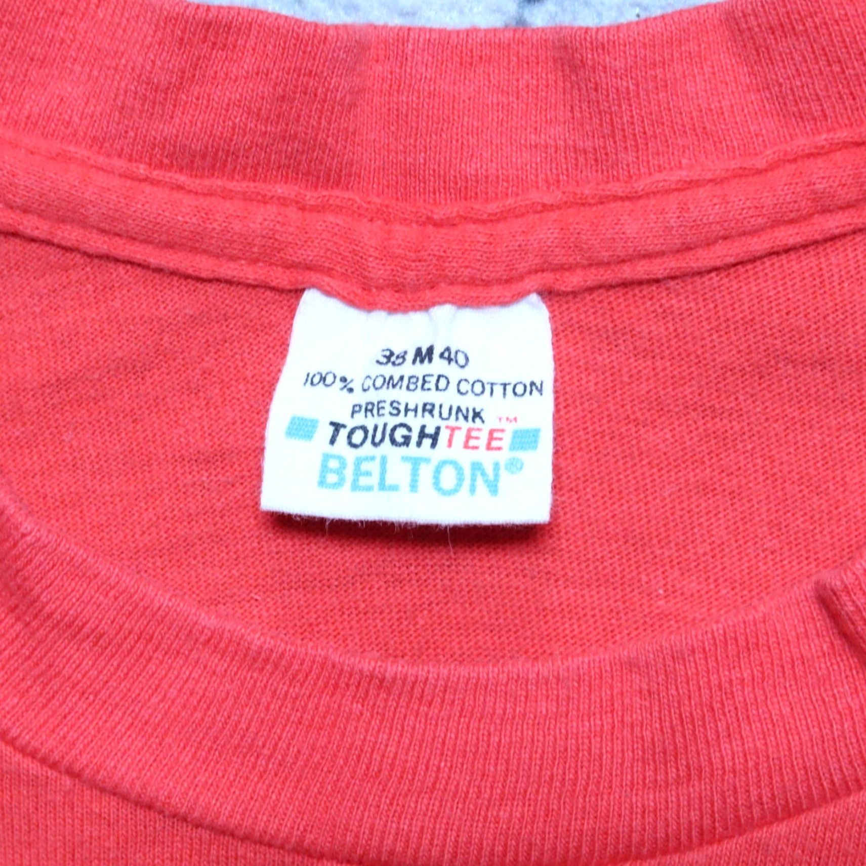 Vintage Vintage Hog Farm & Friends by Wavy Gravy Ken Kesey Shirt M Red Belton T-Shirt Men XS? Size US M / EU 48-50 / 2 - 7 Thumbnail