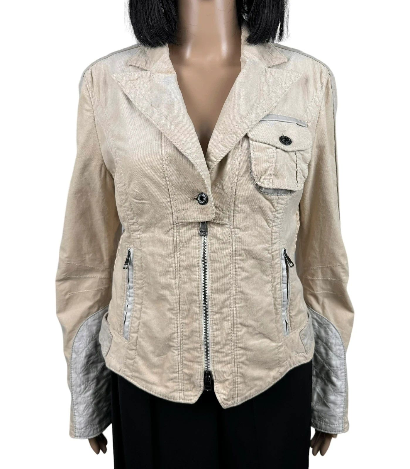 Other Marc Cain Corduroy Jacket Quilted Details size S Size S / US 4 / IT 40 - 2 Thumbnail
