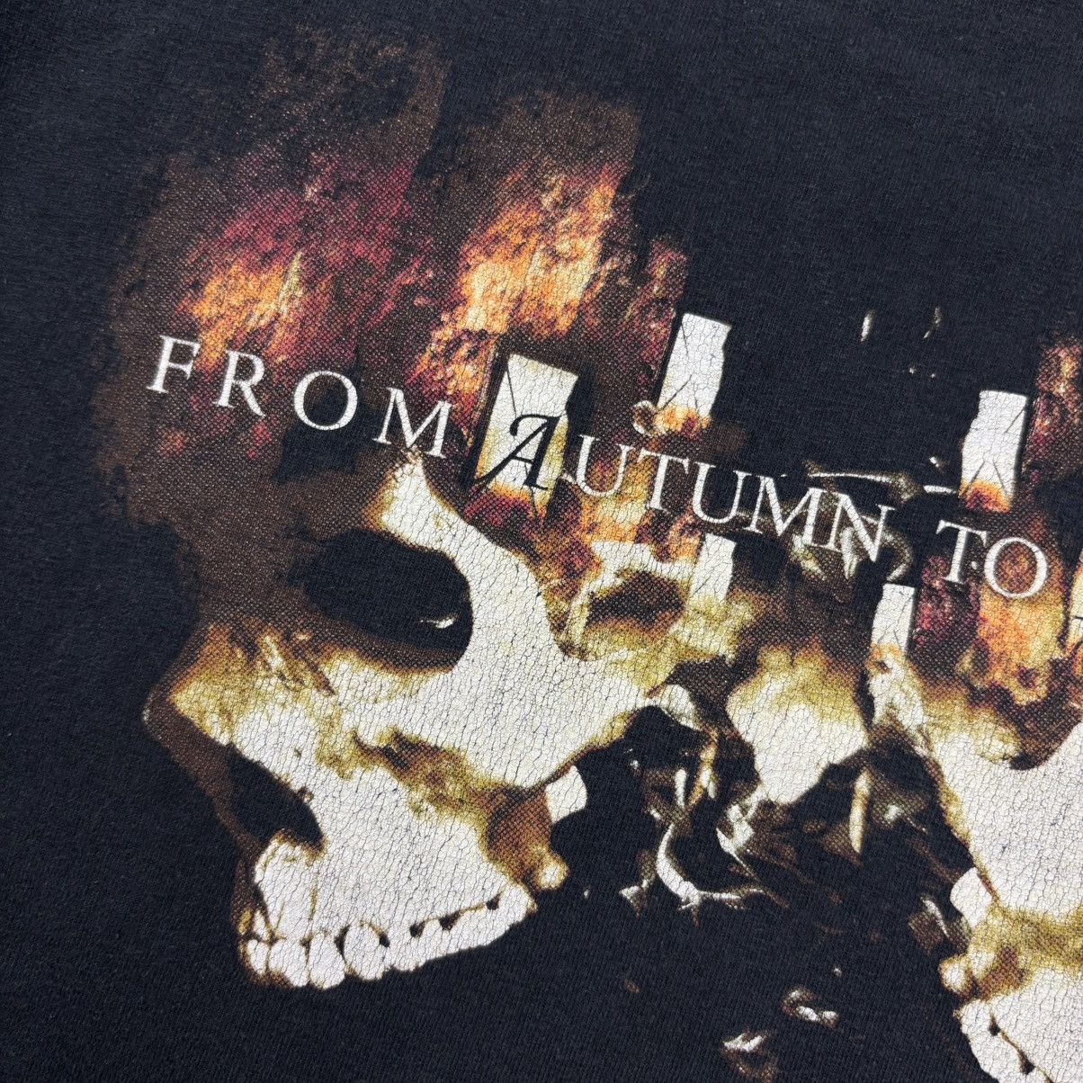 Band Tees From autumn to ashes - Twins skull 00’s Size US M / EU 48-50 / 2 - 4 Thumbnail