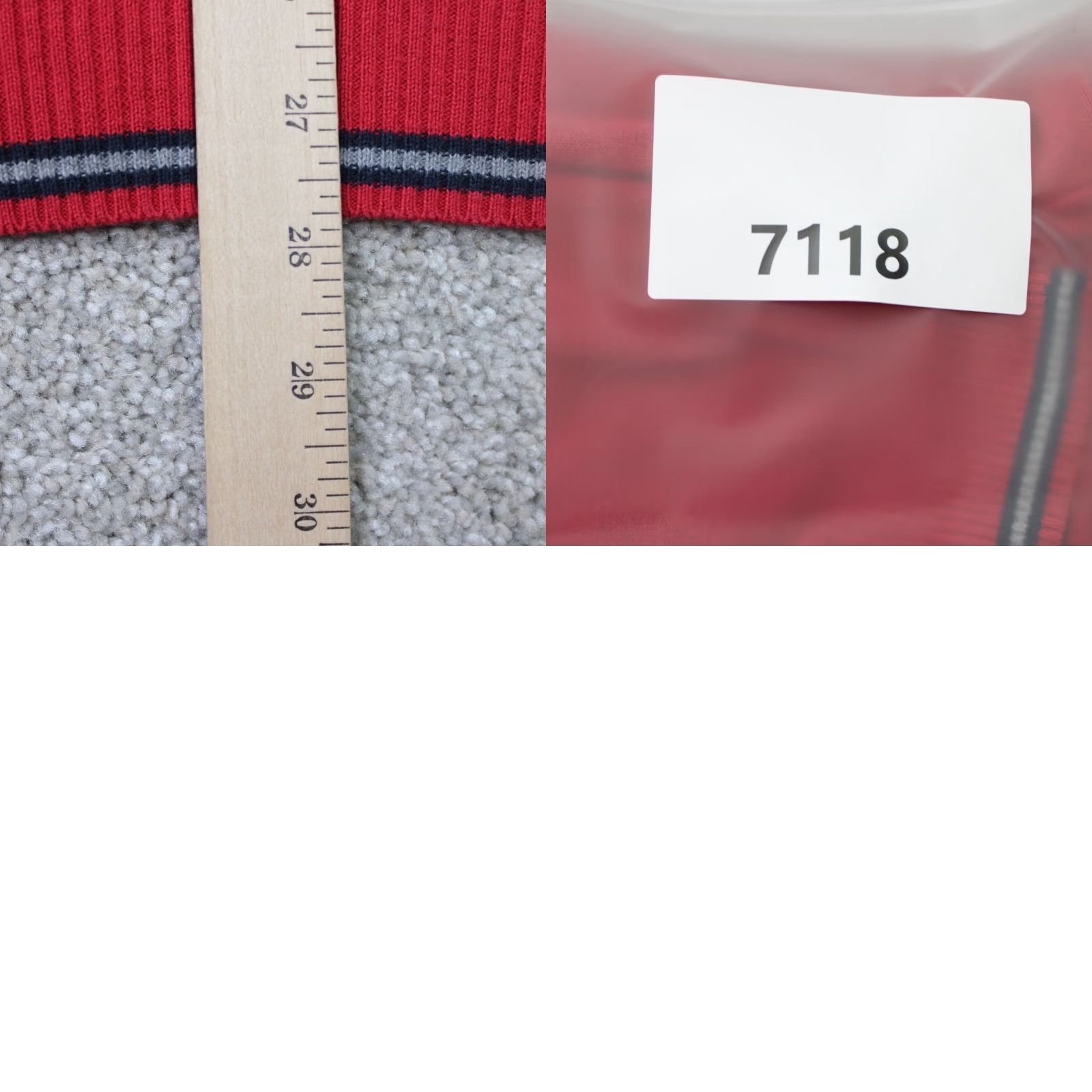 Brooks Brothers Brooks Brothers Sweater Mens XL Red V-Neck 100% Cotton Ribbed Pullover Knit Cardigan? Size US XL / EU 56 / 4 - 8 Thumbnail