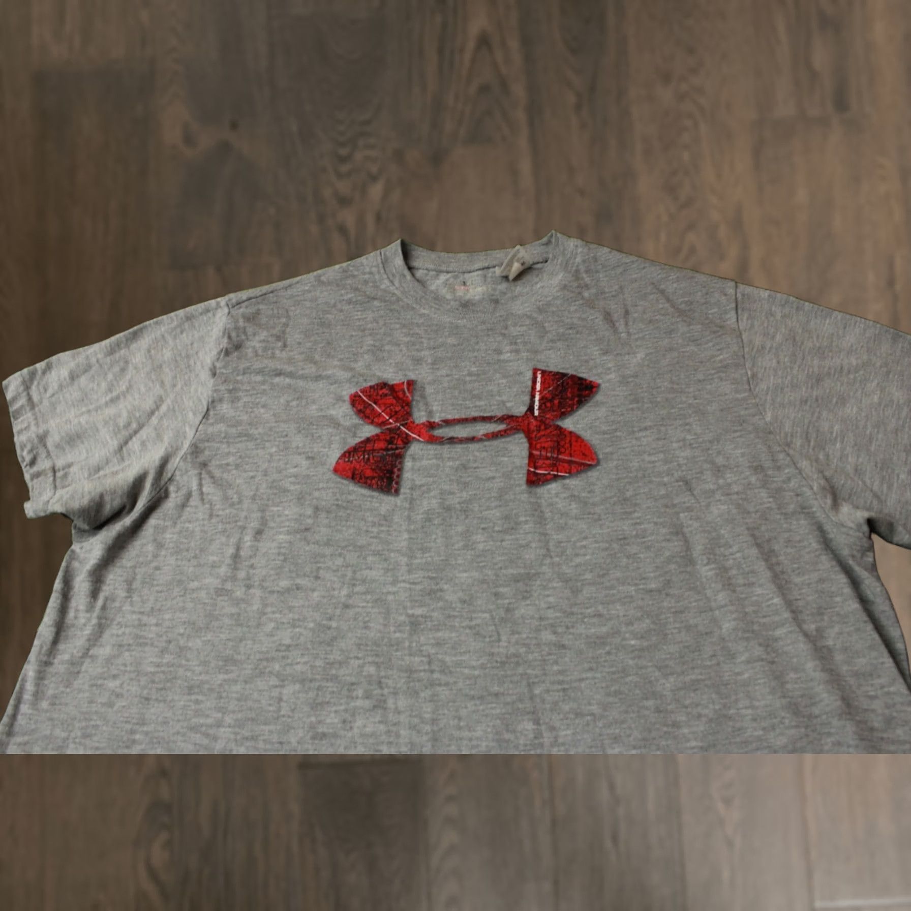 Under Armour Under Armour HeatGear Men T-Shirt Jersey Crew Neck Short Sleeve Gray XXXL? Size US L / EU 52-54 / 3 - 1 Thumbnail