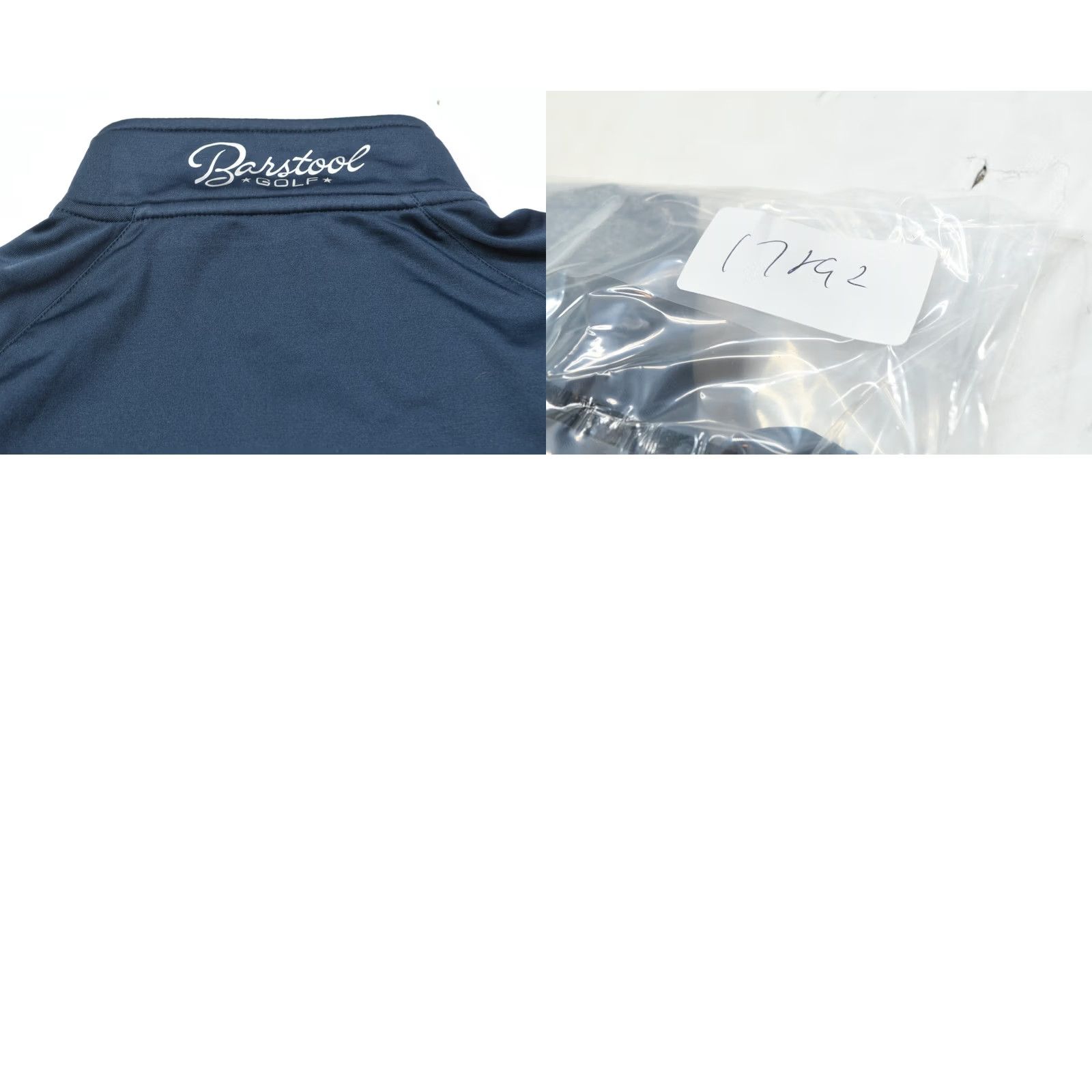 Vintage UNRL Elite Barstool Golf 1/4 Zip Pullover Blue Long Sleeve Stretch Mens M Size US M / EU 48-50 / 2 - 9 Thumbnail