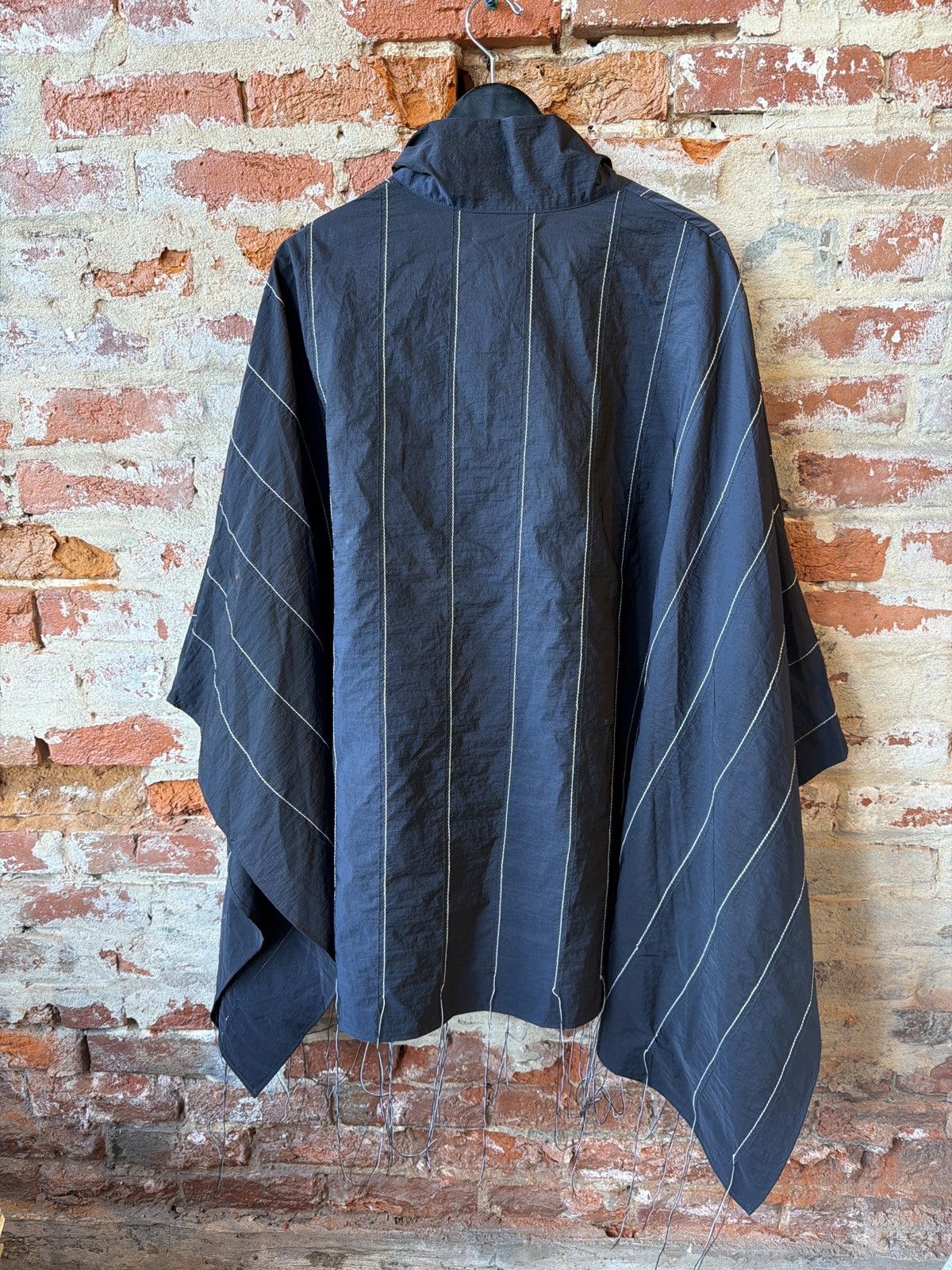 Pyer Moss Pyer Moss Running Stitch Poncho Size US M / EU 48-50 / 2 - 4 Thumbnail