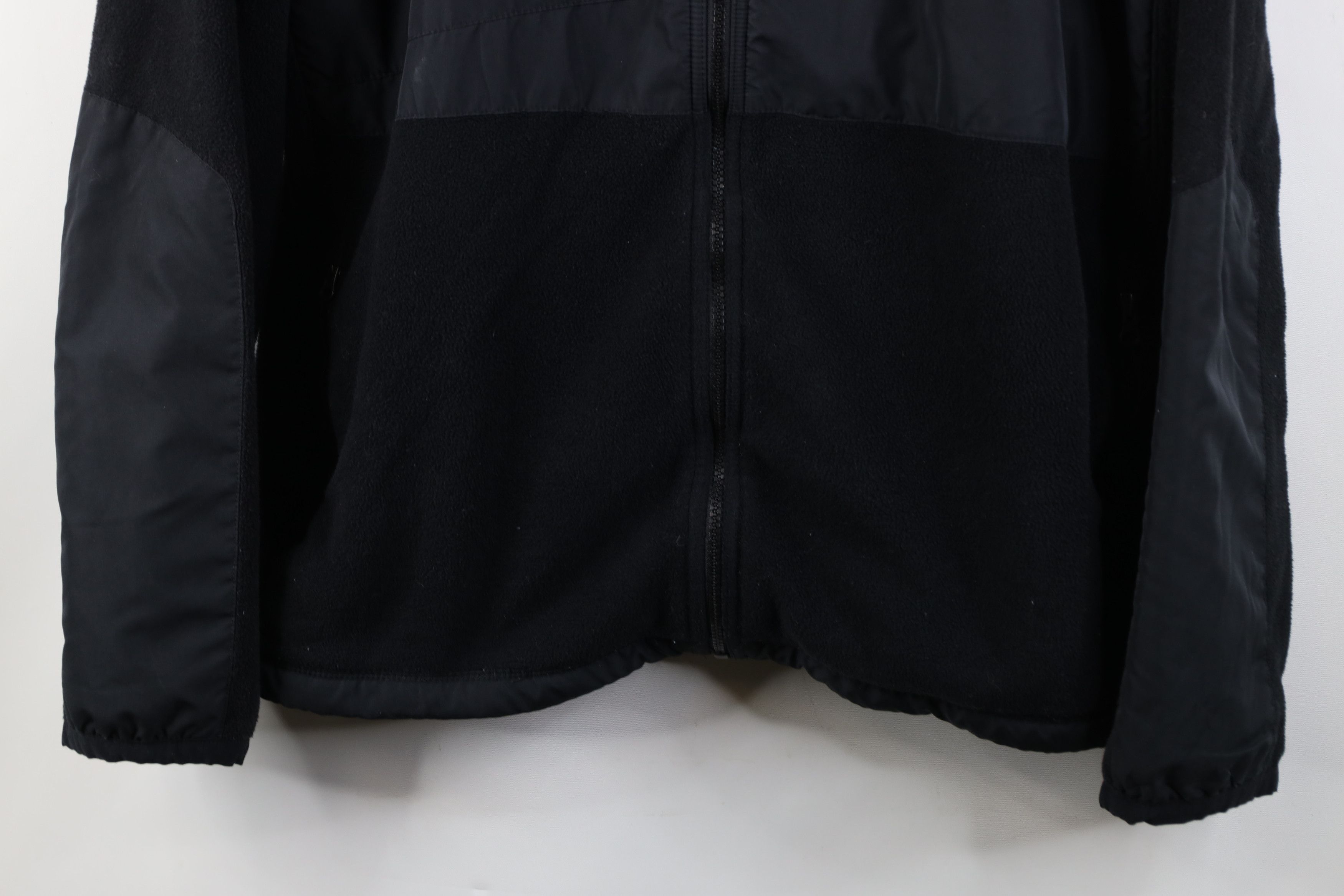 Ralph Lauren Vintage 90s Ralph Lauren Polartec Fleece Hooded Jacket Black Size US XXL / EU 58 / 5 - 3 Thumbnail