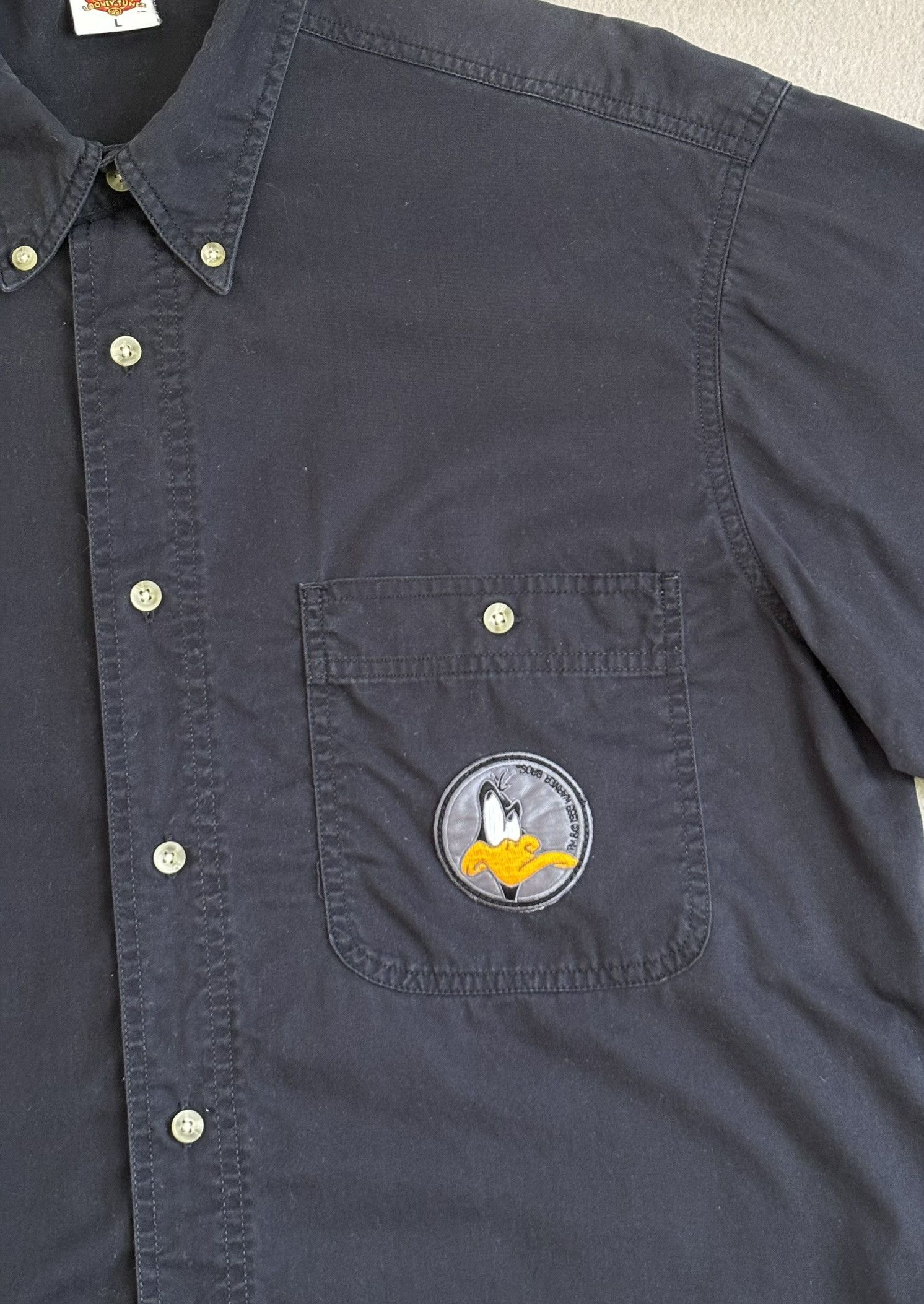 Vintage × Warner Bros Warner Bros Duck Duffy Shirt 1999 Looney TunesVintage large Size US L / EU 52-54 / 3 - 7 Thumbnail