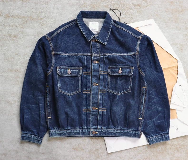 Visvim Visvim 23aw Dmgd Mud Od Mud Dyed Denim Jacket Size US M / EU 48-50 / 2 - 1 Thumbnail