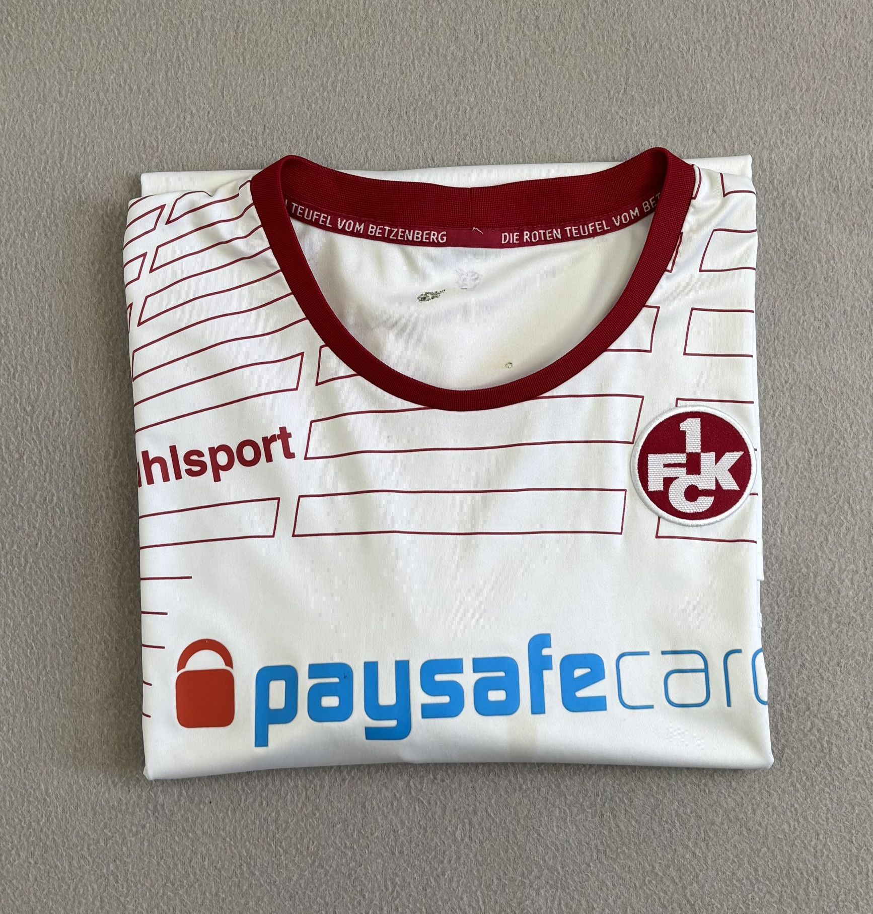 Other 1.FC Kaiserslautern 2014/2015 Uhlsport Football Jersey Size US XL / EU 56 / 4 - 21 Thumbnail