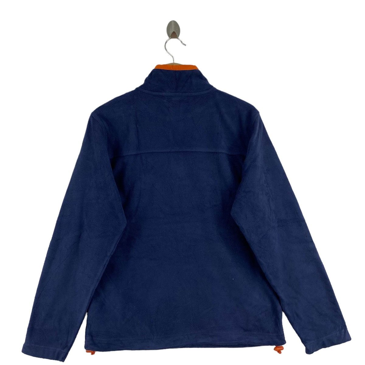 Gap GAP Half Zipper Orange Navy Fleece Sweatshirt Size US M / EU 48-50 / 2 - 3 Thumbnail