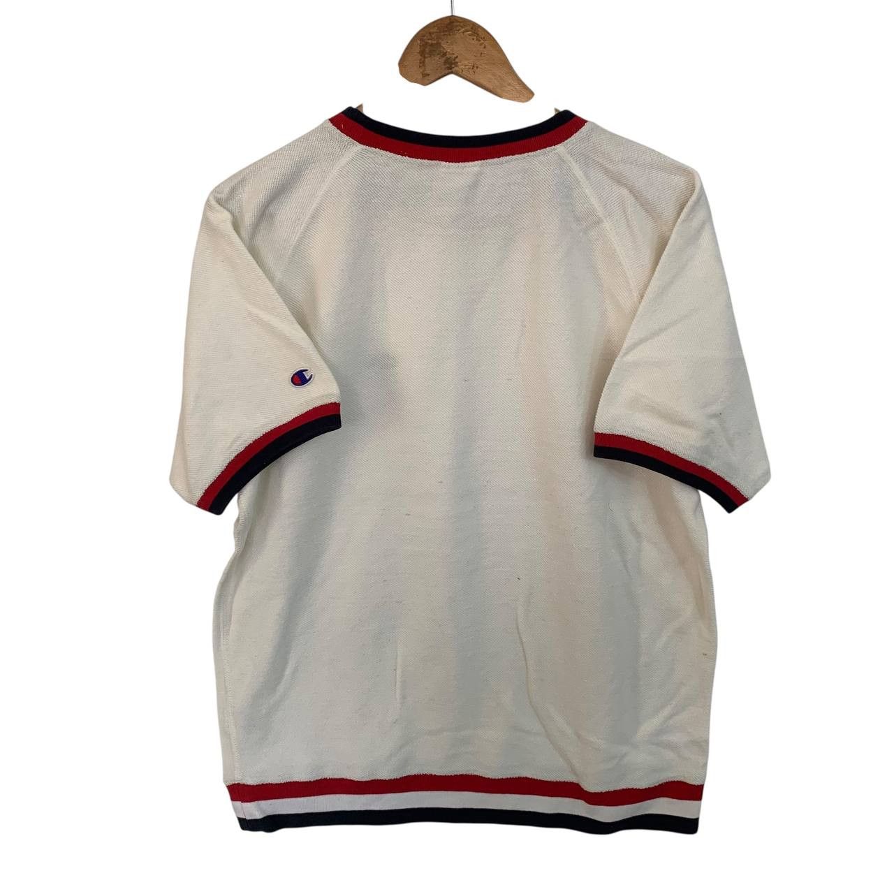Champion Champion Vintage Cream Sweatshirt Plain 90s Rare Size US M / EU 48-50 / 2 - 2 Thumbnail