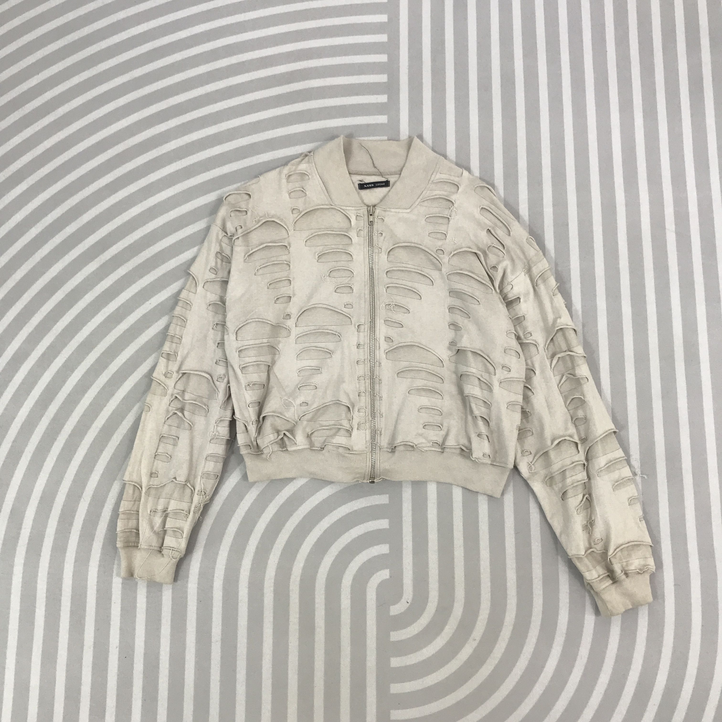 Japanese Brand × Vintage Japan MB Lucas Distressed design bomber Jacket Size US L / EU 52-54 / 3 - 1 Thumbnail