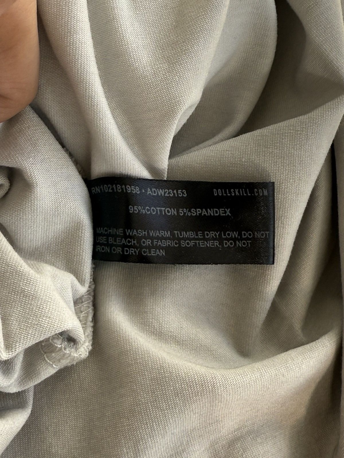 Other Darker wavs x Dolls kill shredded oversized tee Size US L / EU 52-54 / 3 - 5 Thumbnail