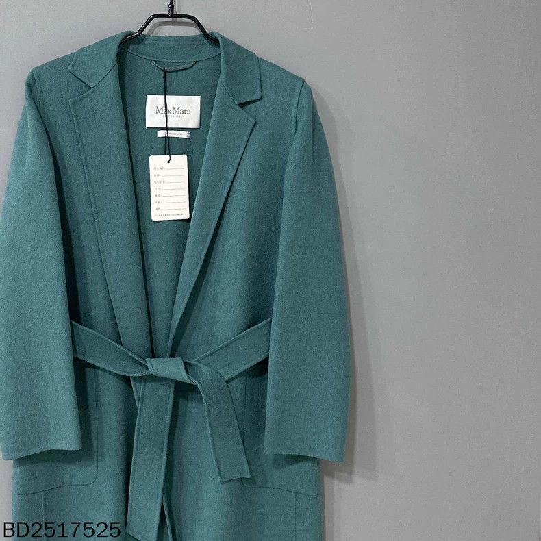 Max Mara Max Mara Lake Green Wool Coat Size M / US 6-8 / IT 42-44 - 2 Thumbnail