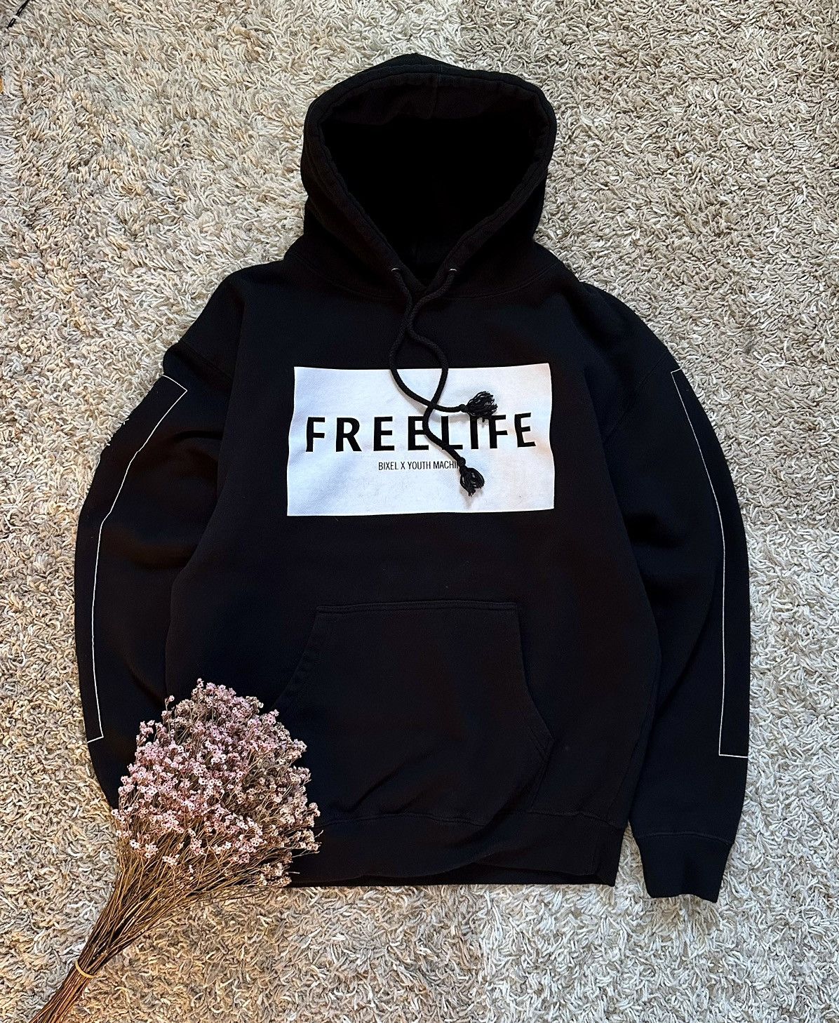 Youth Machine Bixel x Youth Machine x Owsla Hoodie Big Logo Printed LA CA Size US L / EU 52-54 / 3 - 2 Thumbnail
