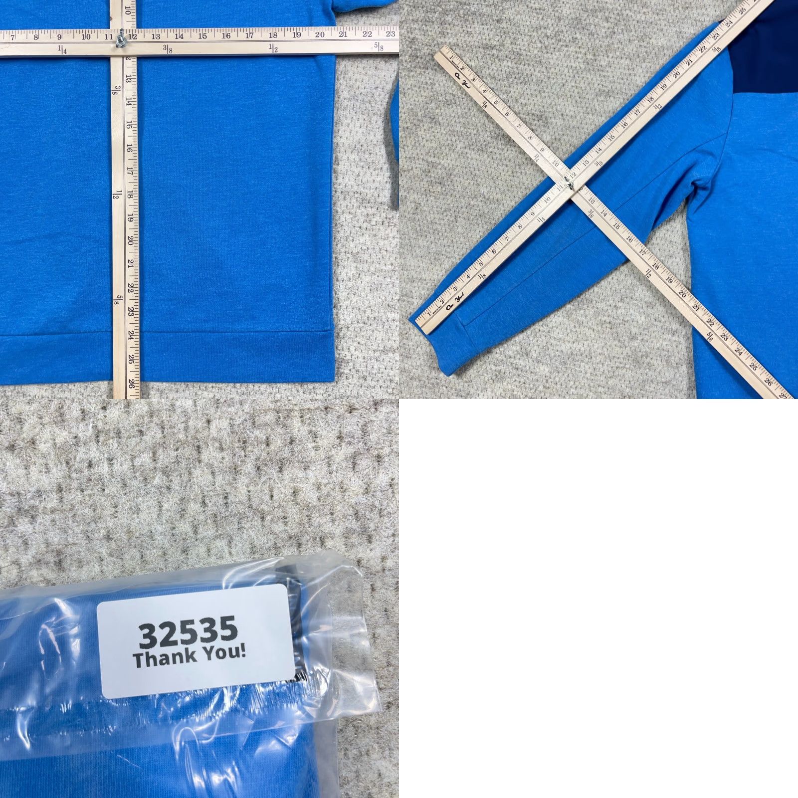 Vineyard Vines VINEYARD VINES Sweater Men M Blue Pullover 1/4 Zip Performance Colorblock Logo Size US M / EU 48-50 / 2 - 9 Thumbnail