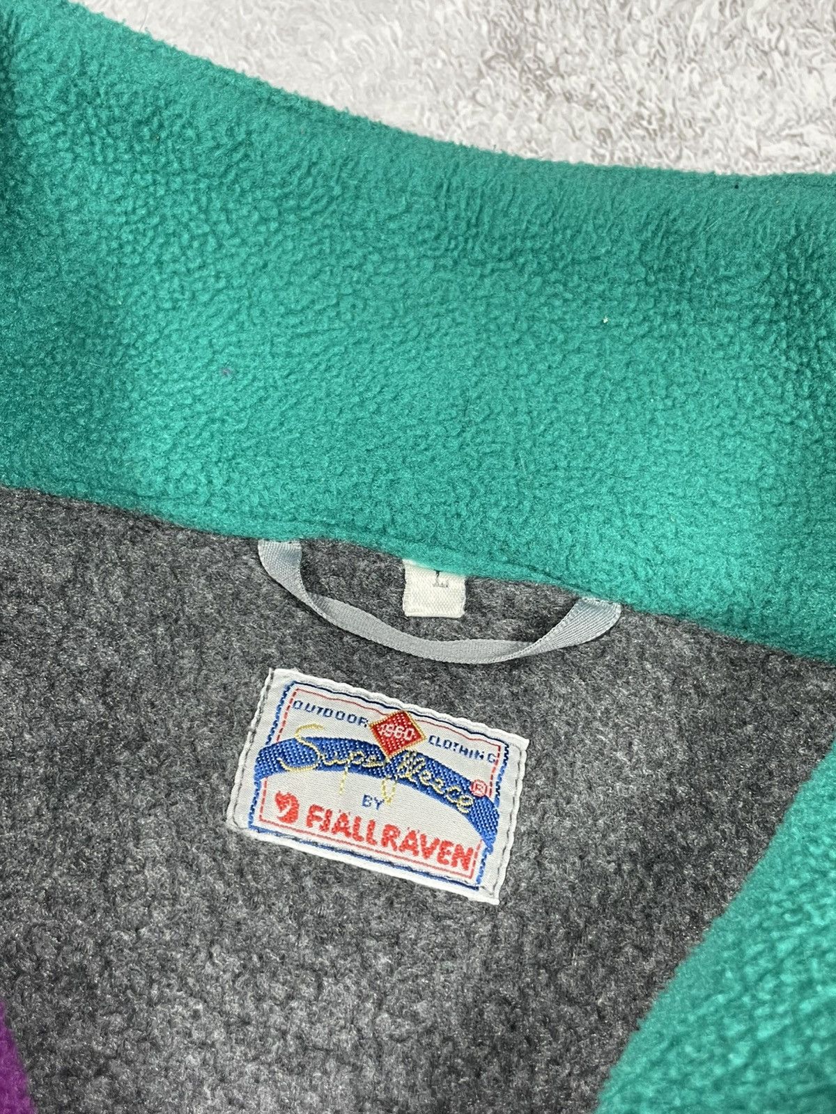 Fjallraven Vintage Fjällräven Fleece PolarPlus Heavyweight 90s 80s L Size US L / EU 52-54 / 3 - 7 Thumbnail