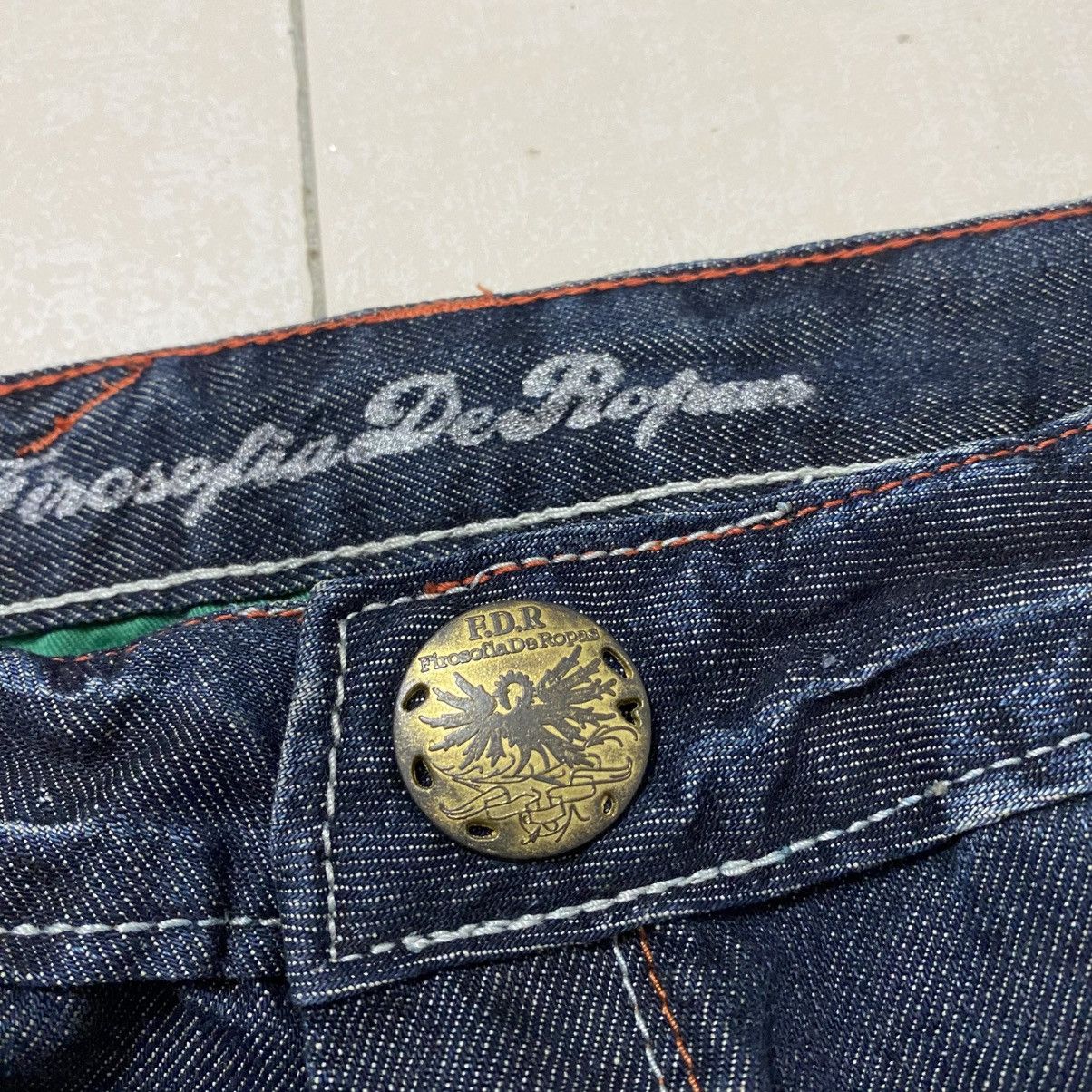 Japanese Brand Rare Firosofia De Ropas Flare Denim Jeans Size US 34 / EU 50 - 7 Thumbnail