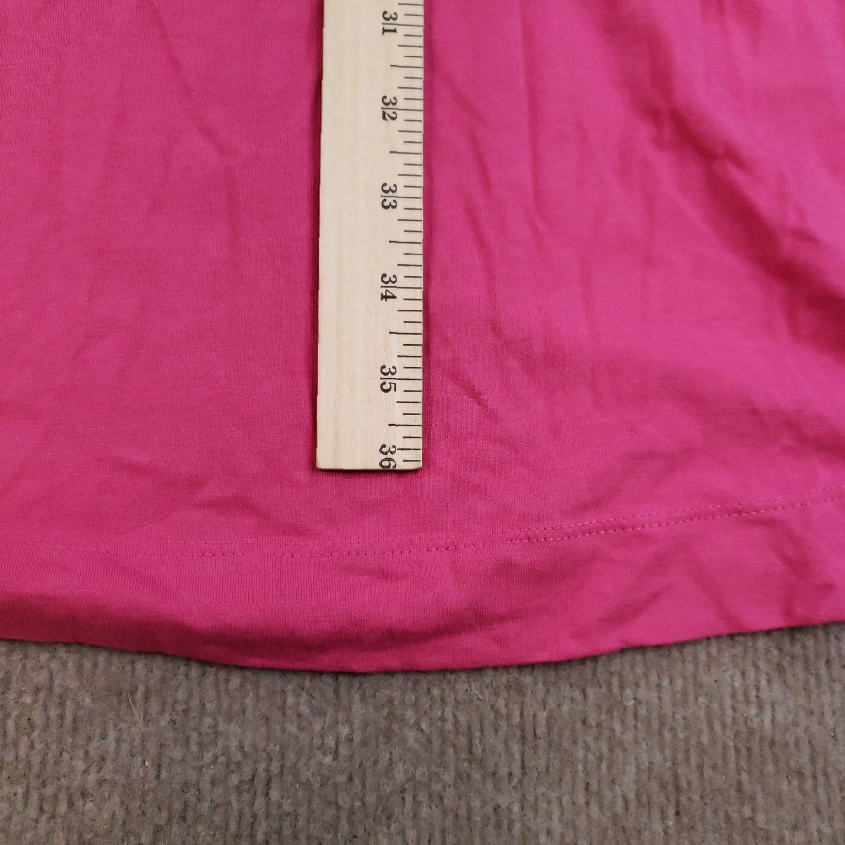 J. Jill VINTAGE J. Jill Dress Womens Medium Pink Dahlia Puff Sleeve V-Neck Casual Summer resort travel Size M / US 6-8 / IT 42-44 - 5 Thumbnail