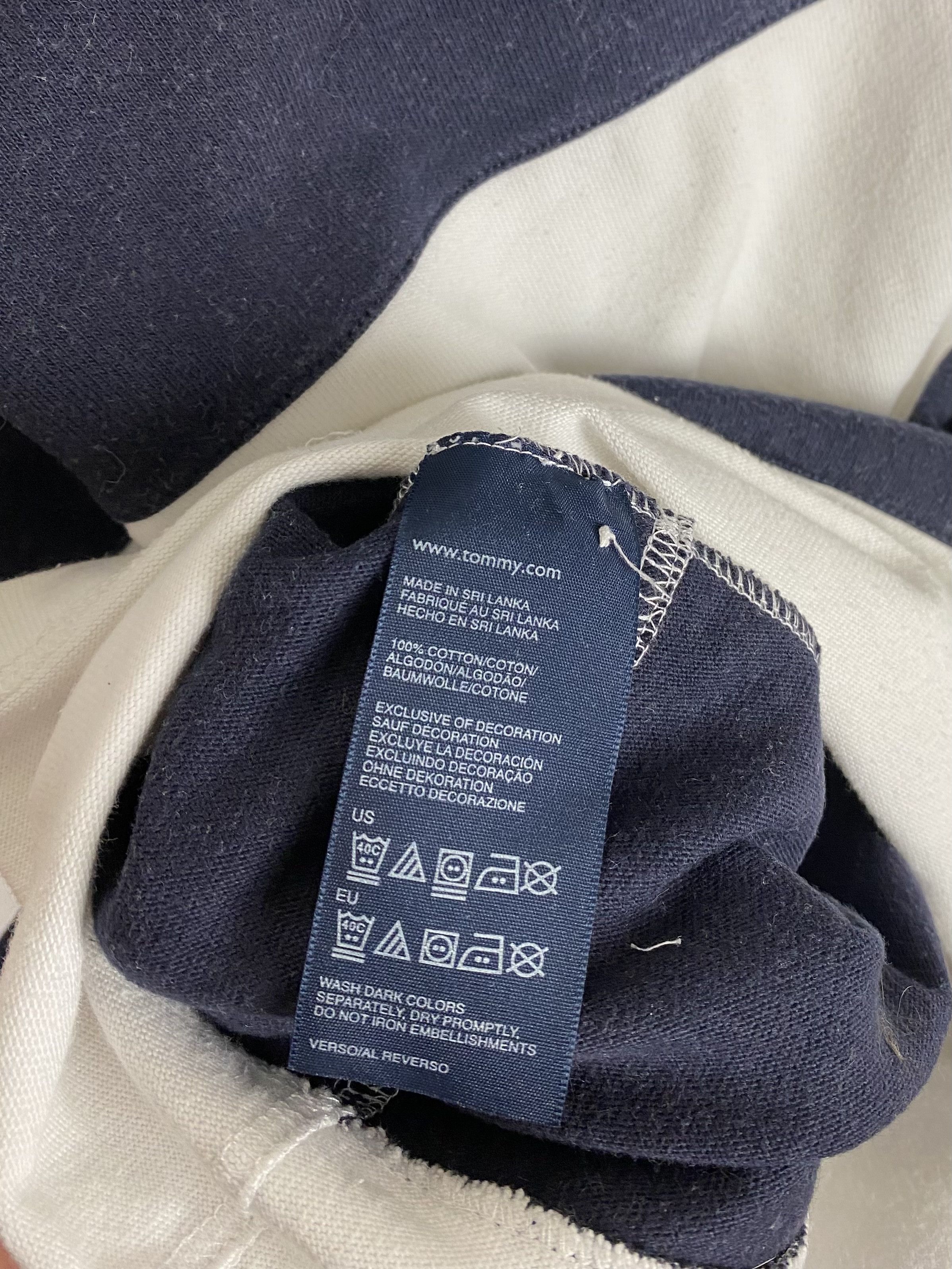 Tommy Hilfiger Vintage TOMMY HILFIGER Rugby Striped Sweatshirt M494 Size US L / EU 52-54 / 3 - 7 Thumbnail